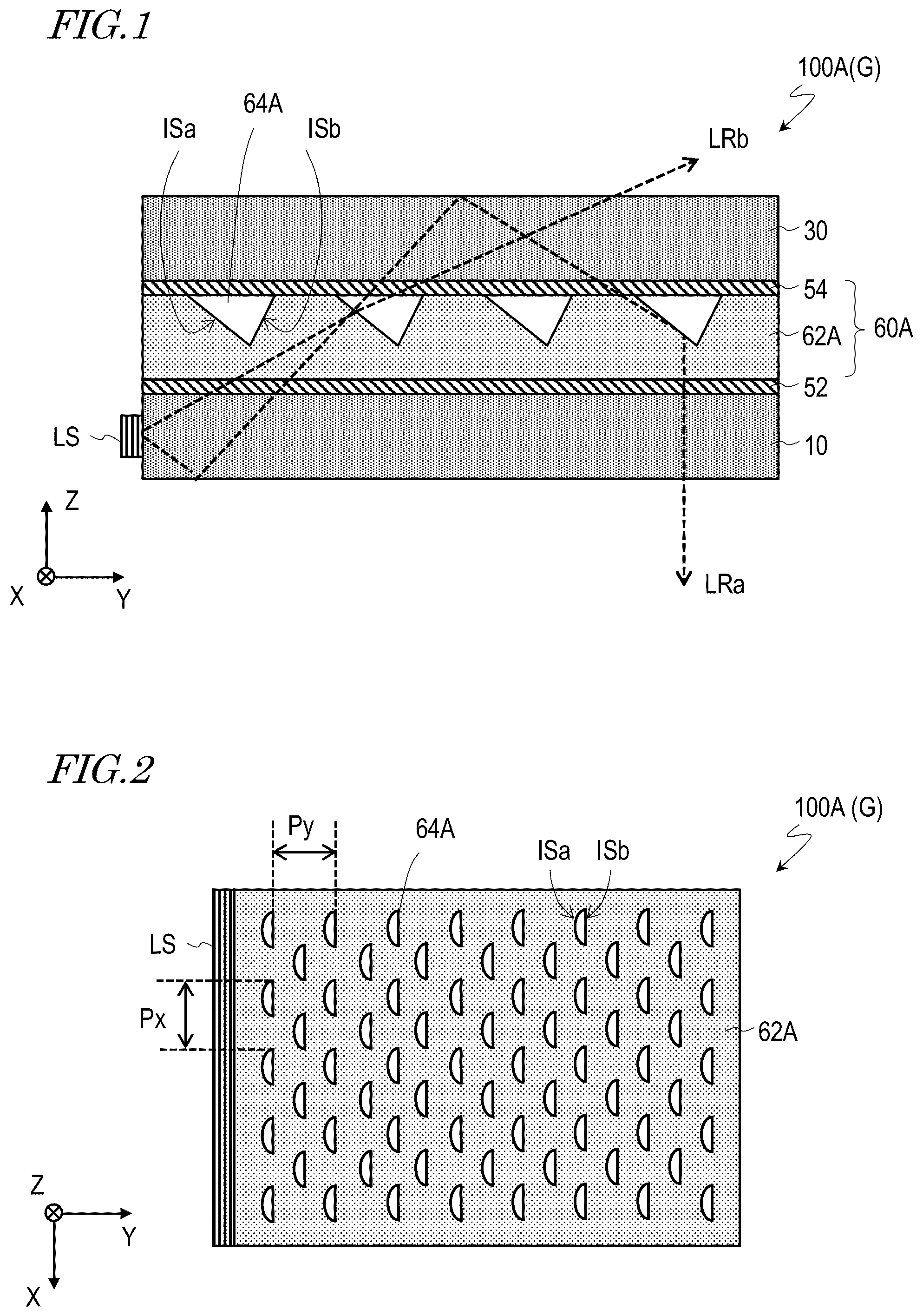 Patent US12147068 — Light guide member for illumination device, and illumination device — Figure 1