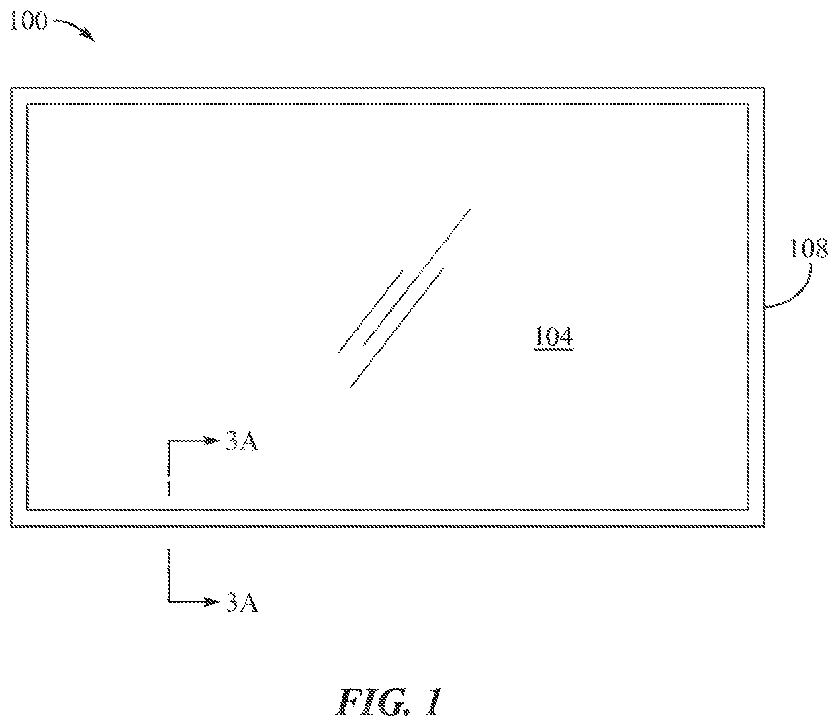 Patent US12147071 — Narrow border display — Figure 1