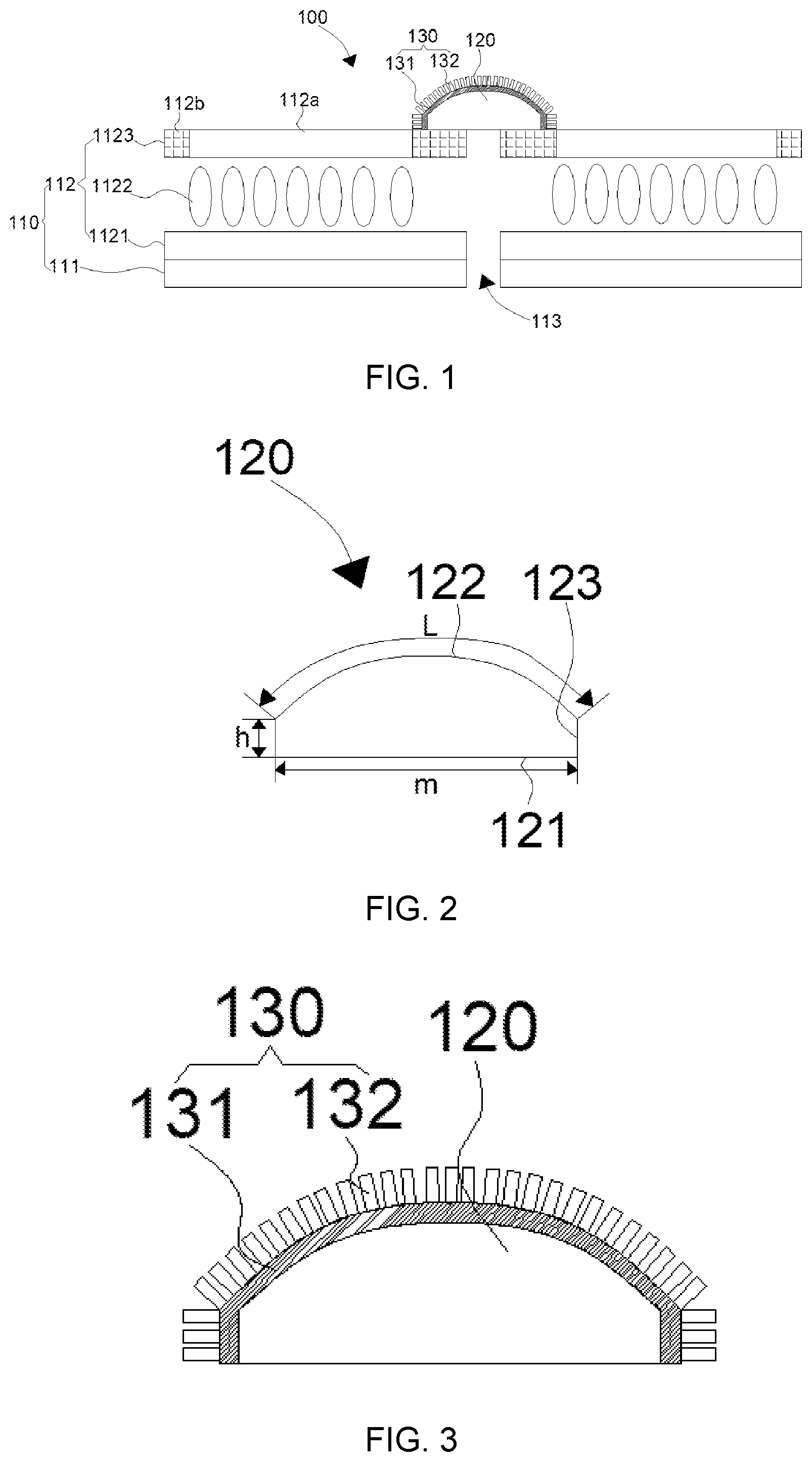 Patent US12147106 — Spliced screen and display terminal — Figure 1