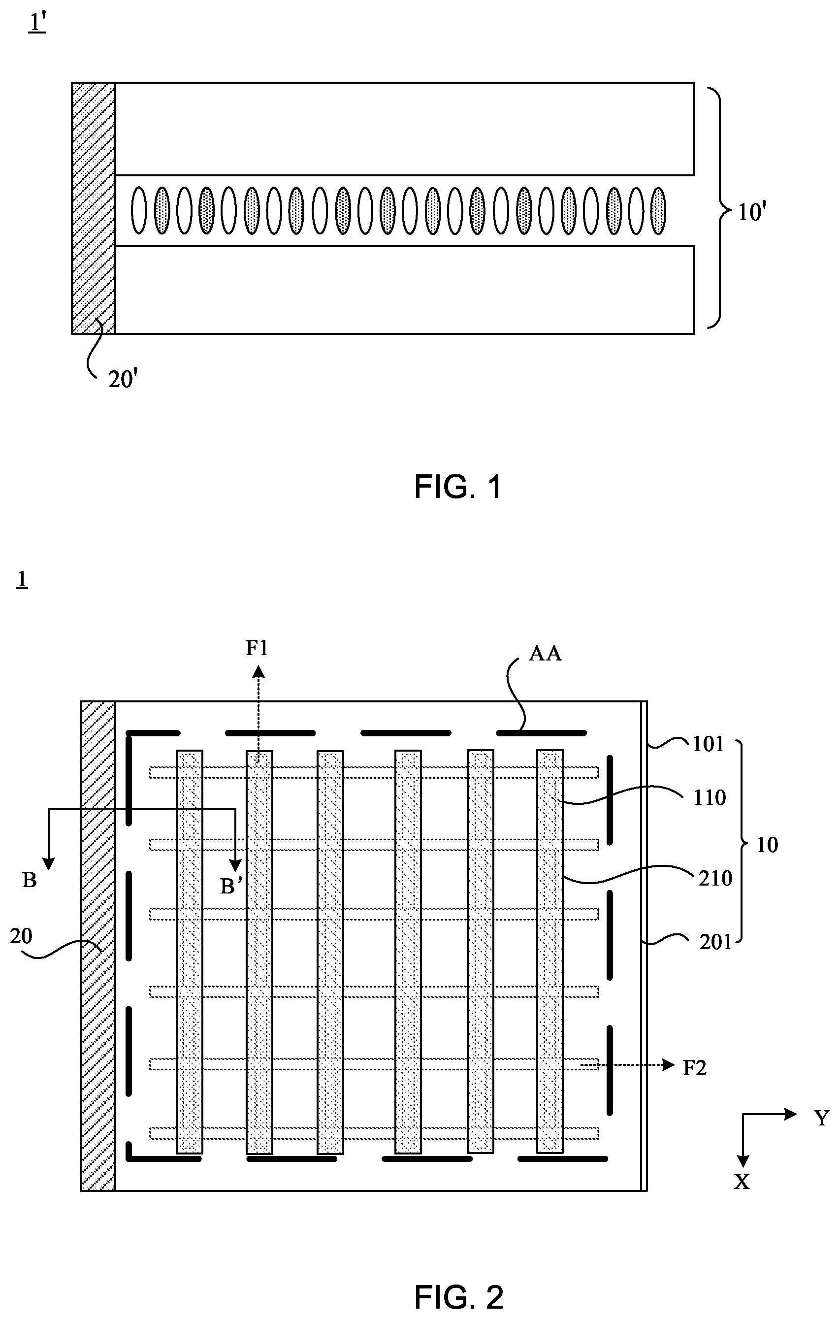 Patent US12147112 — Transparent display apparatus for improving contrast ratio and manufacturing method — Figure 1