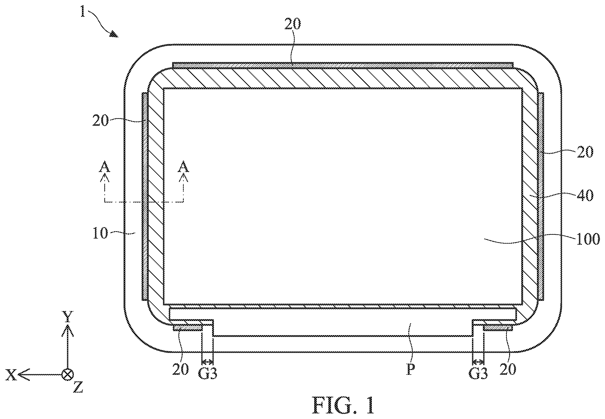 Patent US12147119 — Electronic device — Figure 1