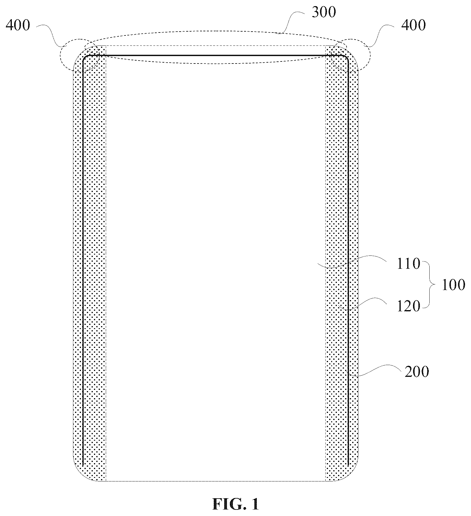 Patent US12147128 — Display panel, display device and method for manufacturing display panel — Figure 1