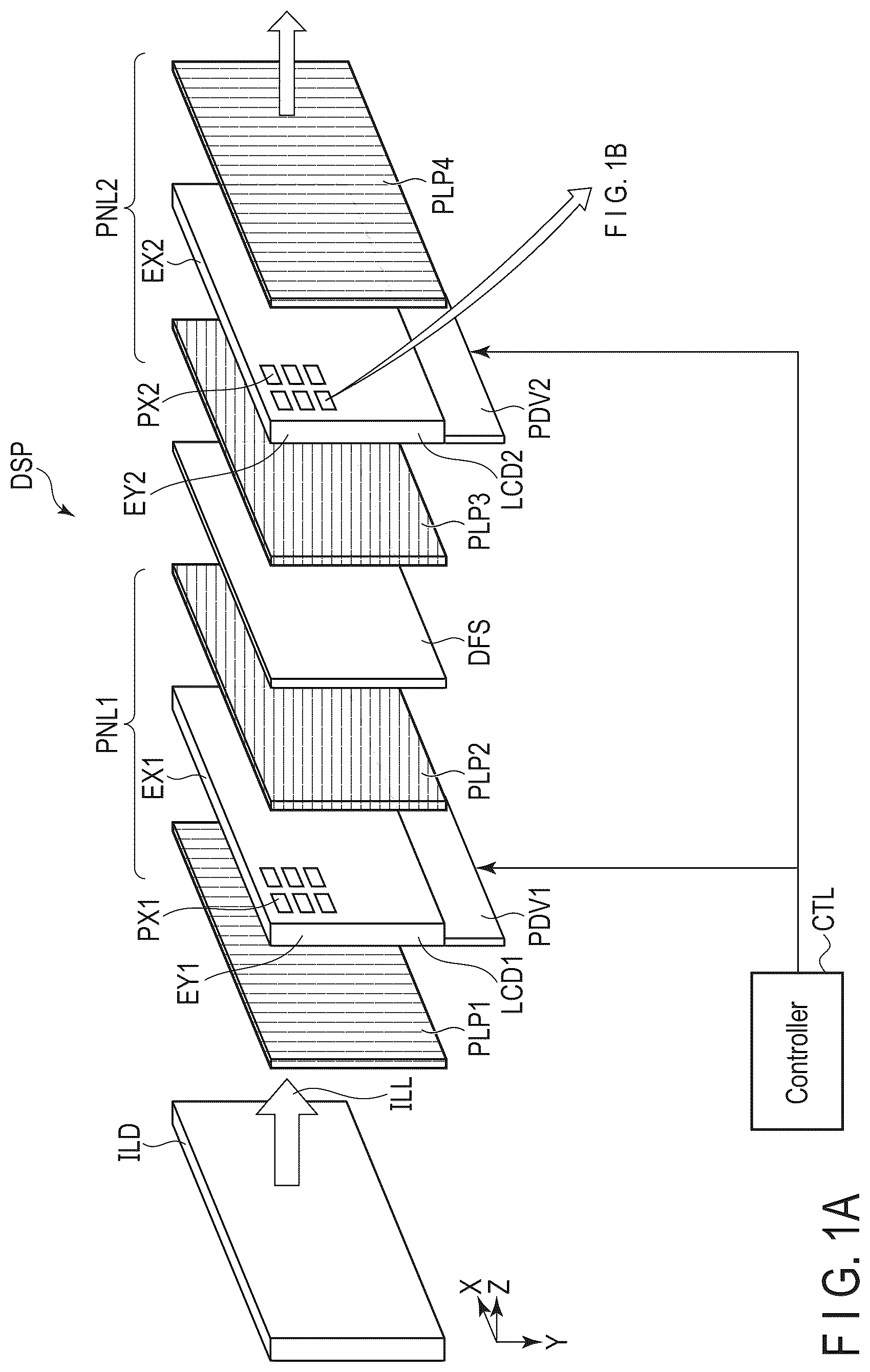 Patent US12147130 — Display device — Figure 1