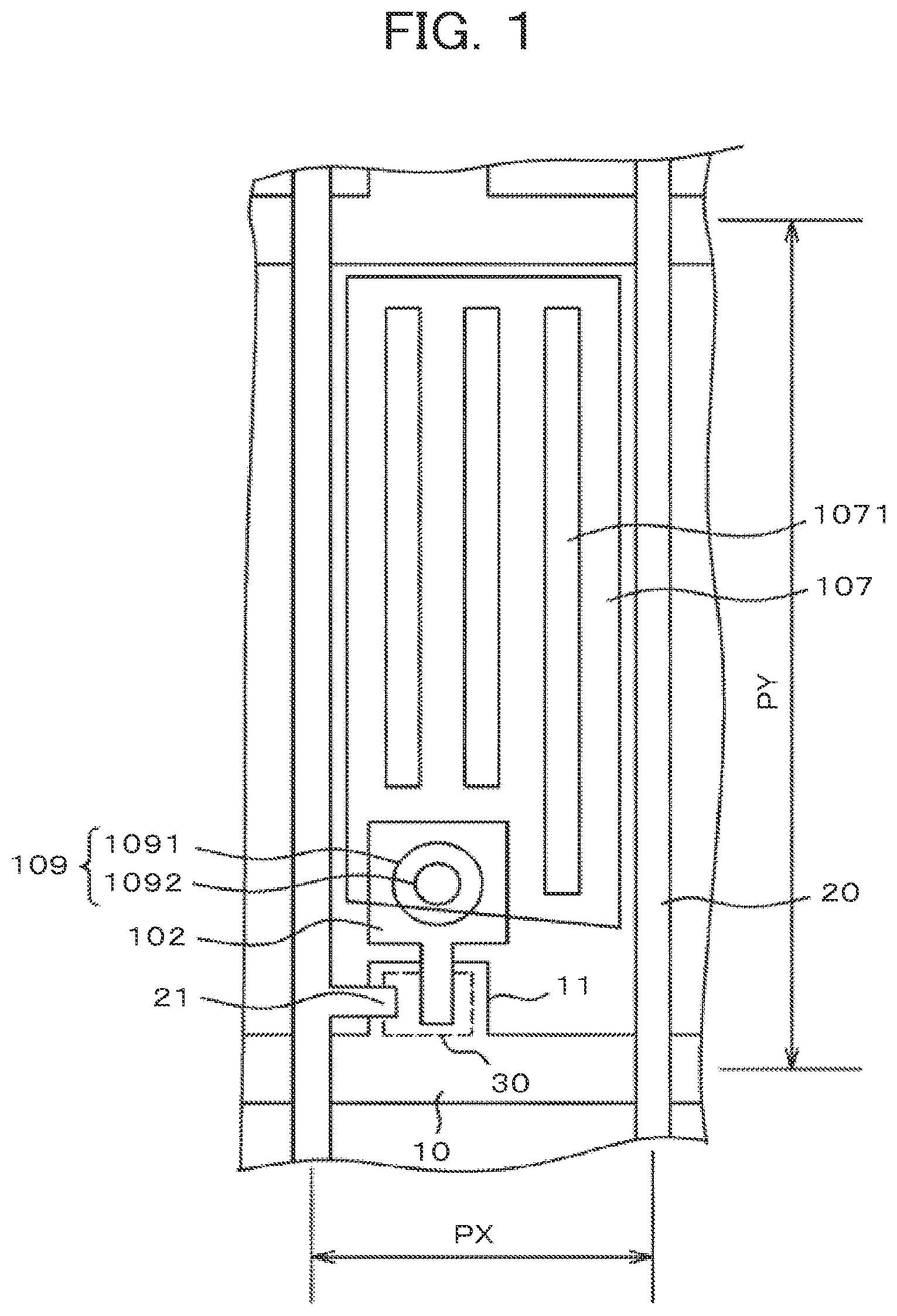 Patent US12147133 — Liquid crystal display device — Figure 1