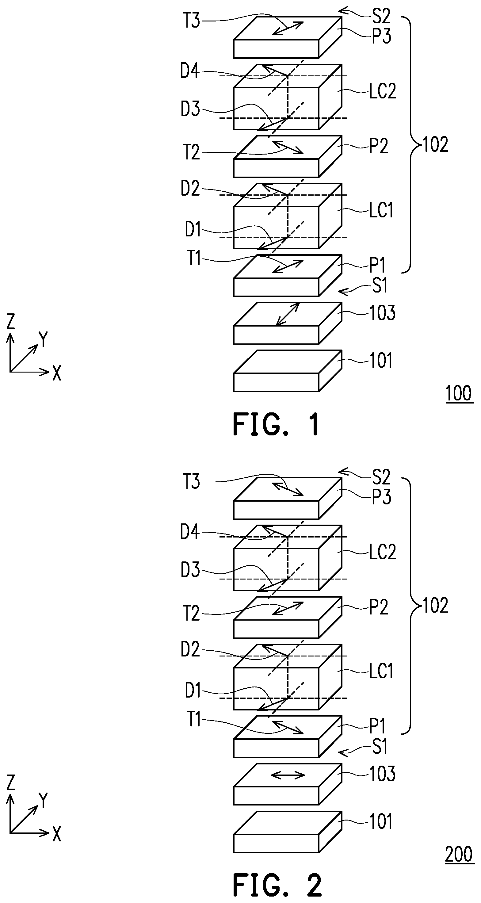 Patent US12147140 Figure 1 – Anti-peeping display device