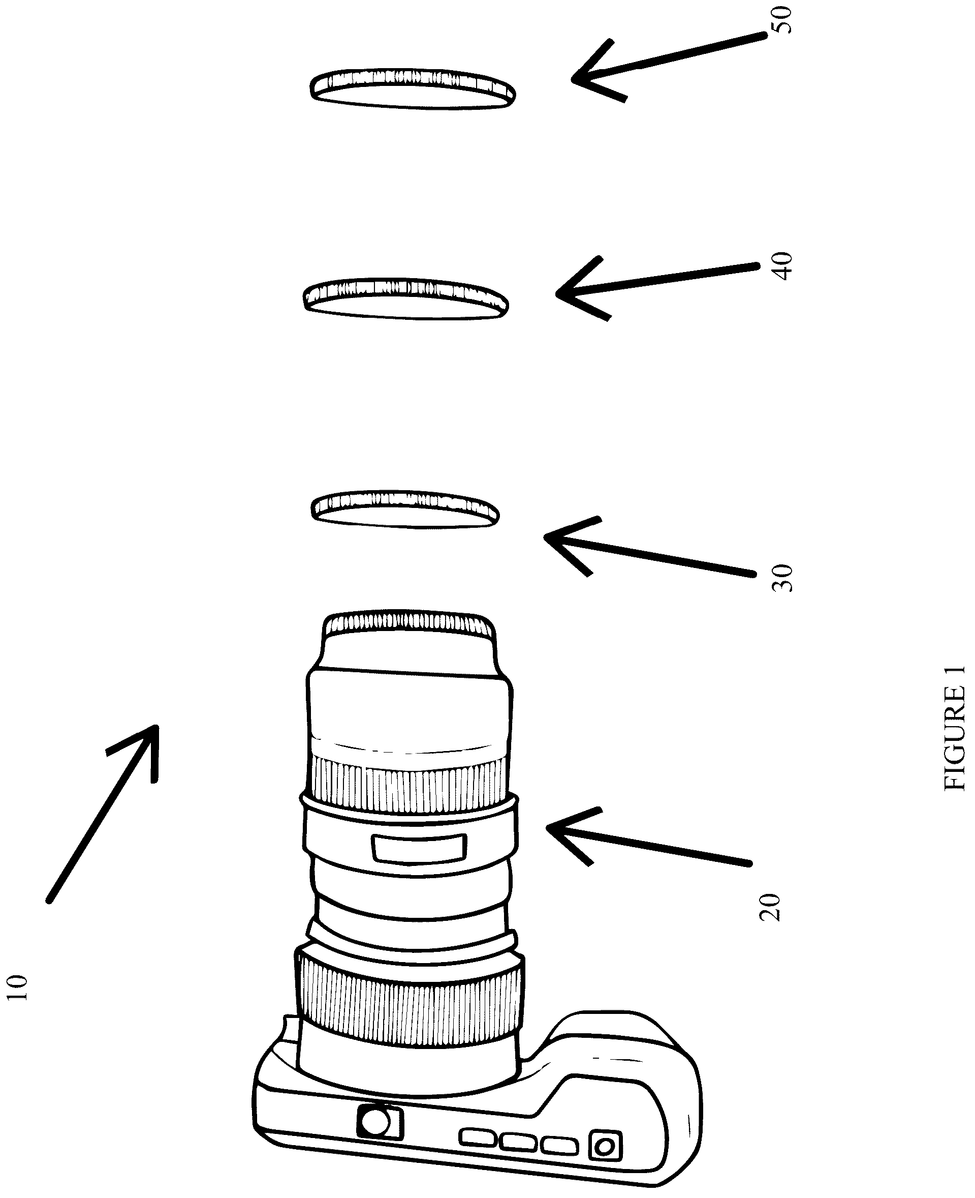 Patent US12147148 — Means and process for creating works having the characteristic look and feel of films generated via the Technicolor® process — Figure 1