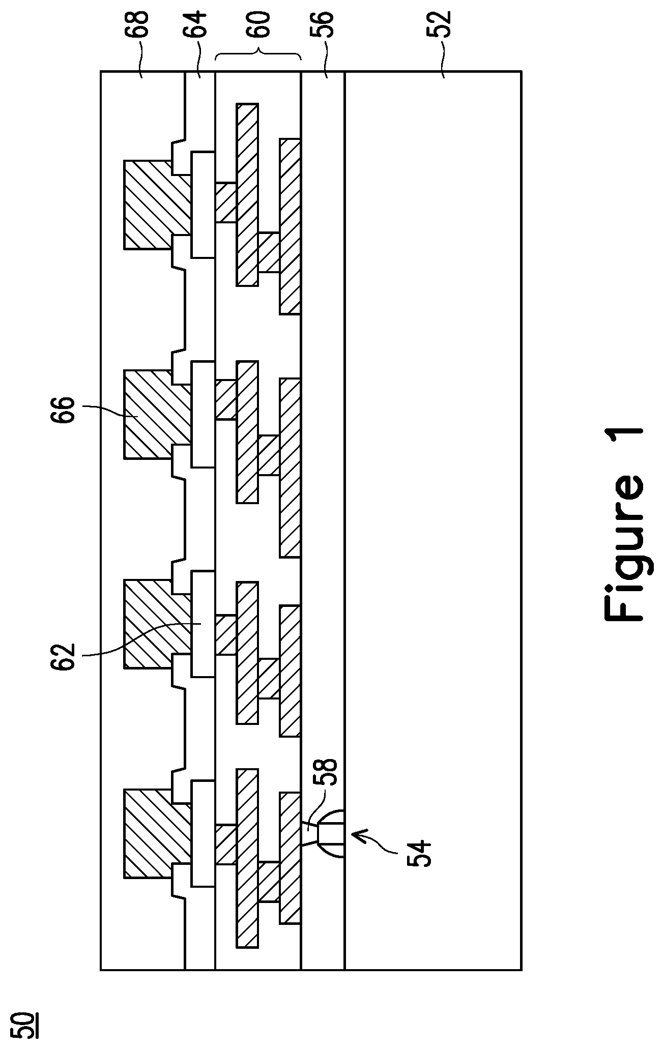 Patent US12147159 — Semiconductor device and method of manufacture — Figure 1