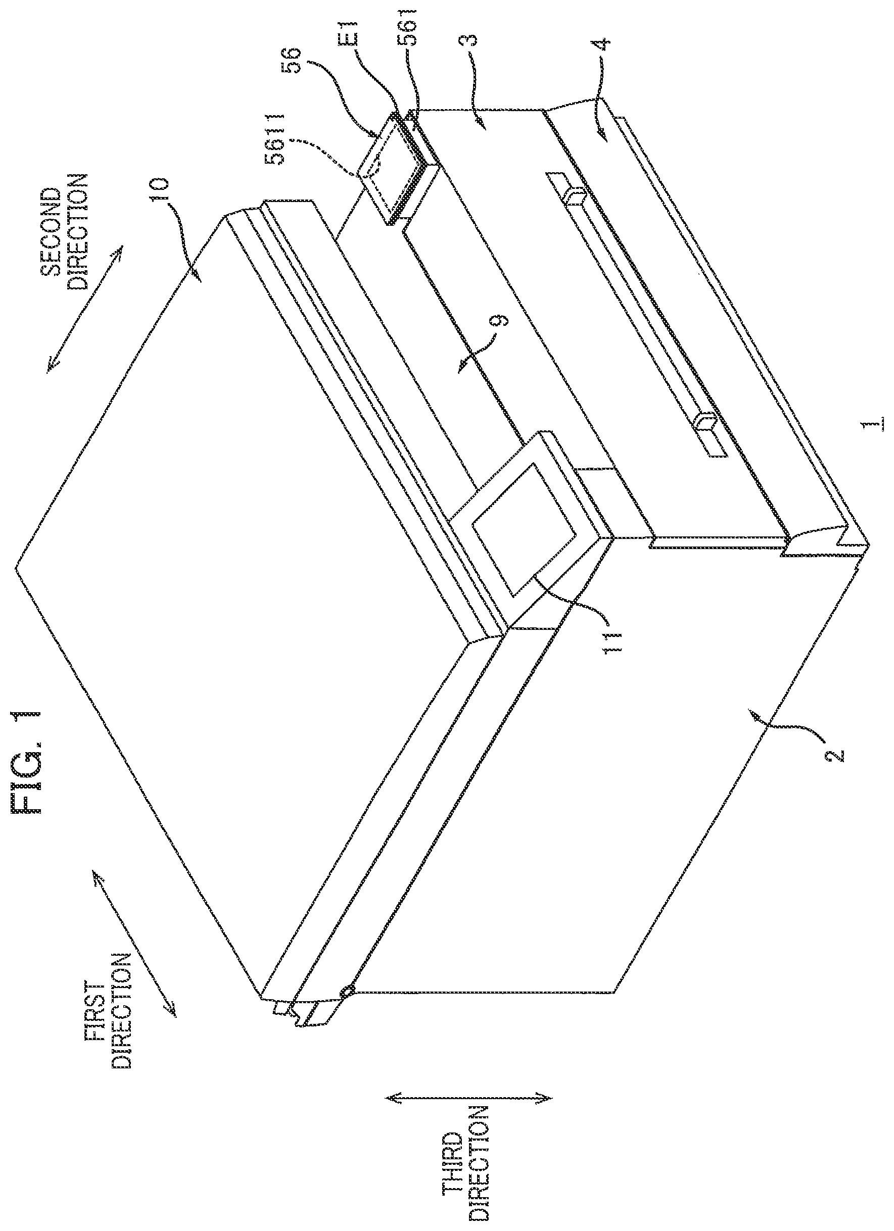 Patent US12147188 — Image forming apparatus including process cartridge provided with toner receiving part for receiving toner — Figure 1