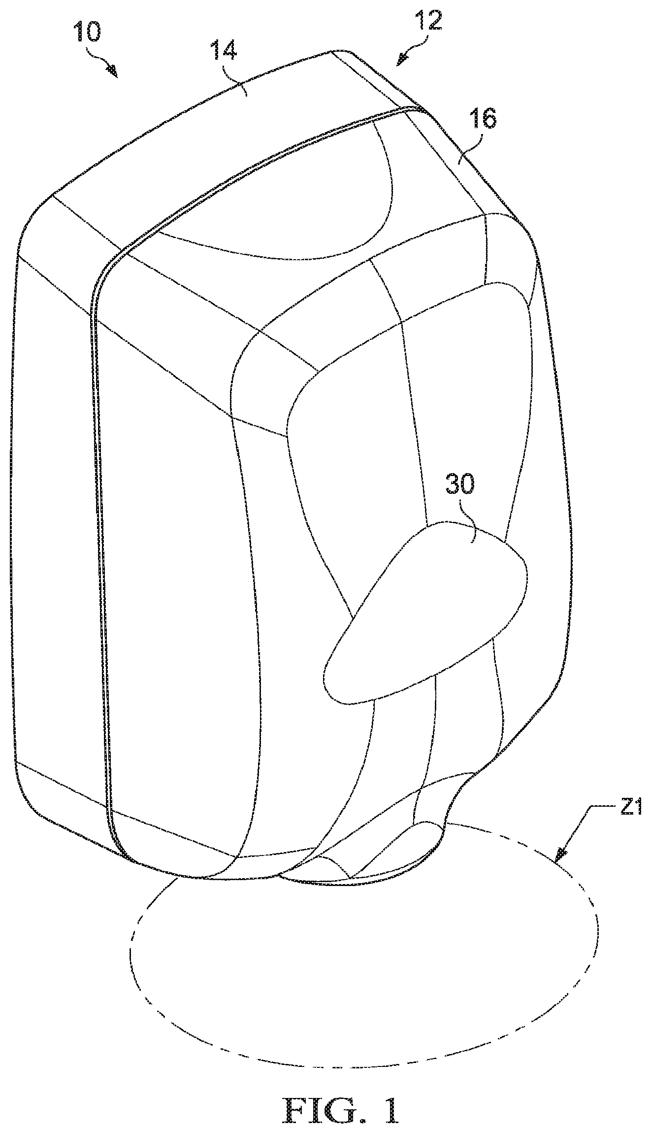 Patent US12147203 — Method for operating a fluid dispenser having fluid stored therein — Figure 1