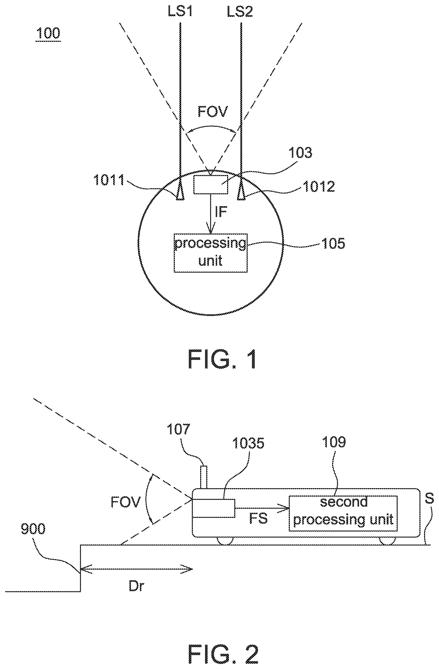 Patent US12147241 — Moving robot with improved identification accuracy of step distance — Figure 1