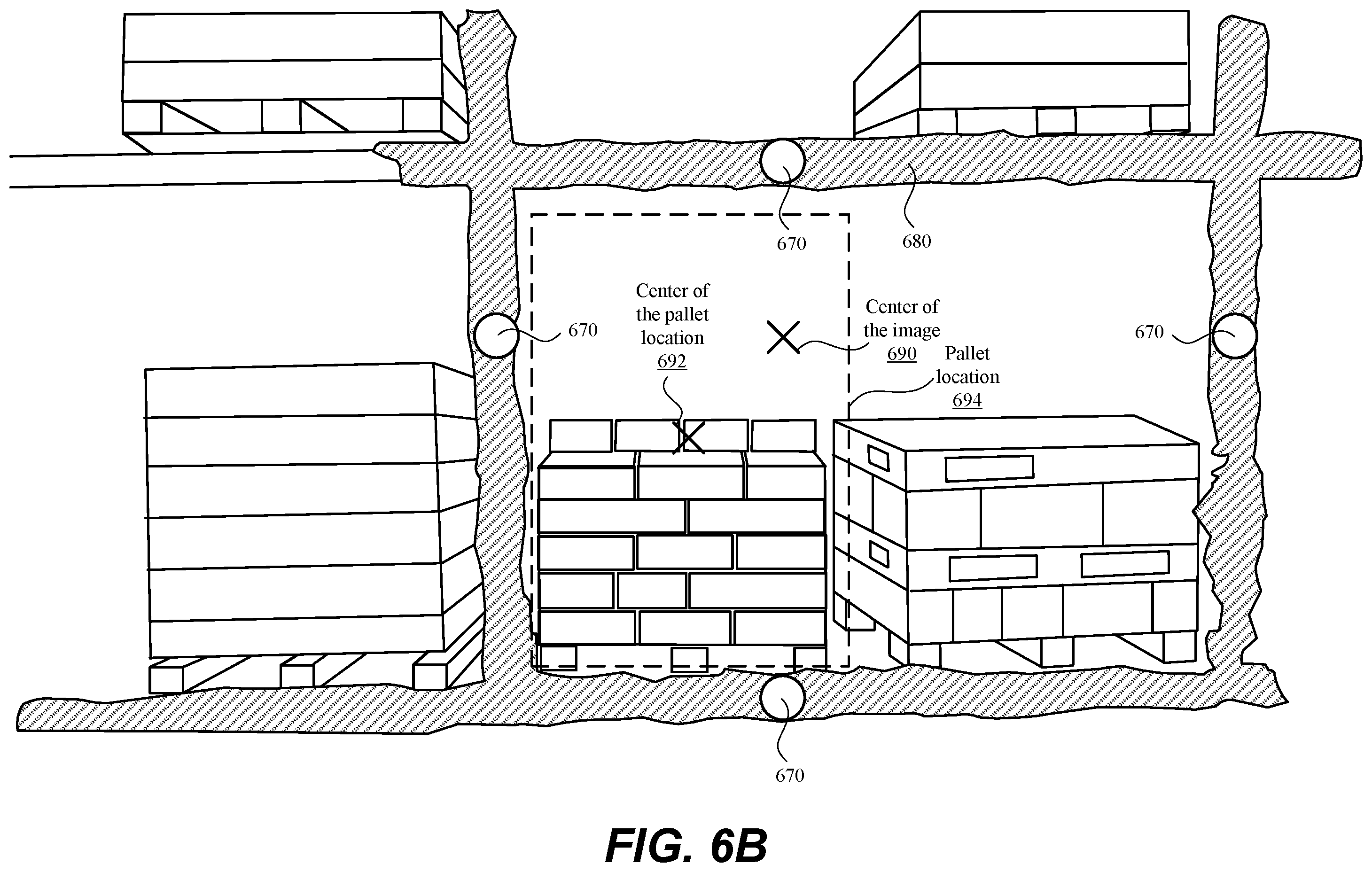 Patent US12147243 Figure 7 – Autonomous robotic navigation in storage site