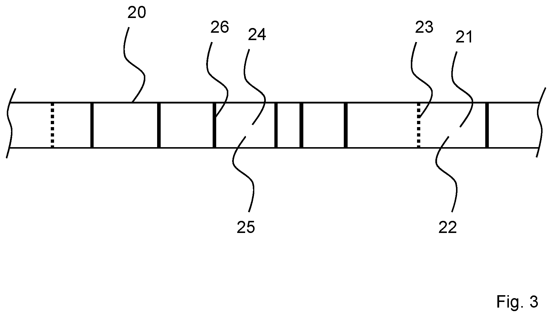 Patent US12147332 Figure 3 – Method and system for storing measurement data detected by a sensor device and indicative of an analyte in a sample of a bodily fluid