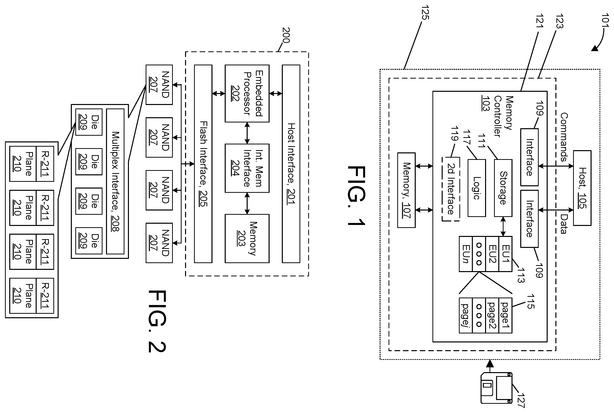 Patent US12147335 — Cooperative storage device for managing logical subdivisions — Figure 1
