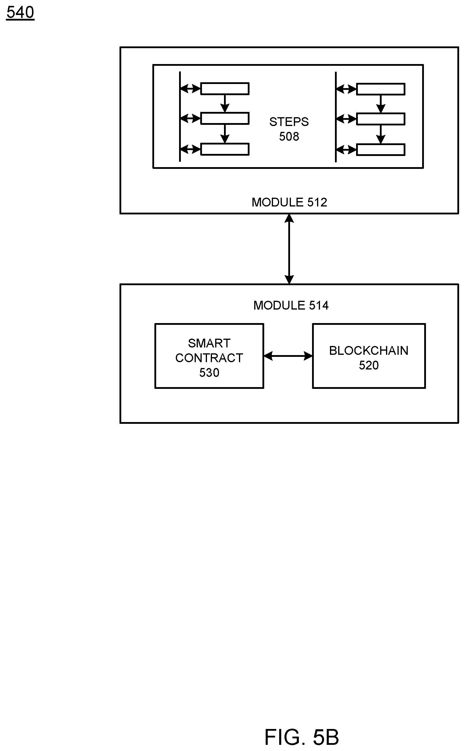 Patent US12147399 Figure 8 – Migration of a legacy system
