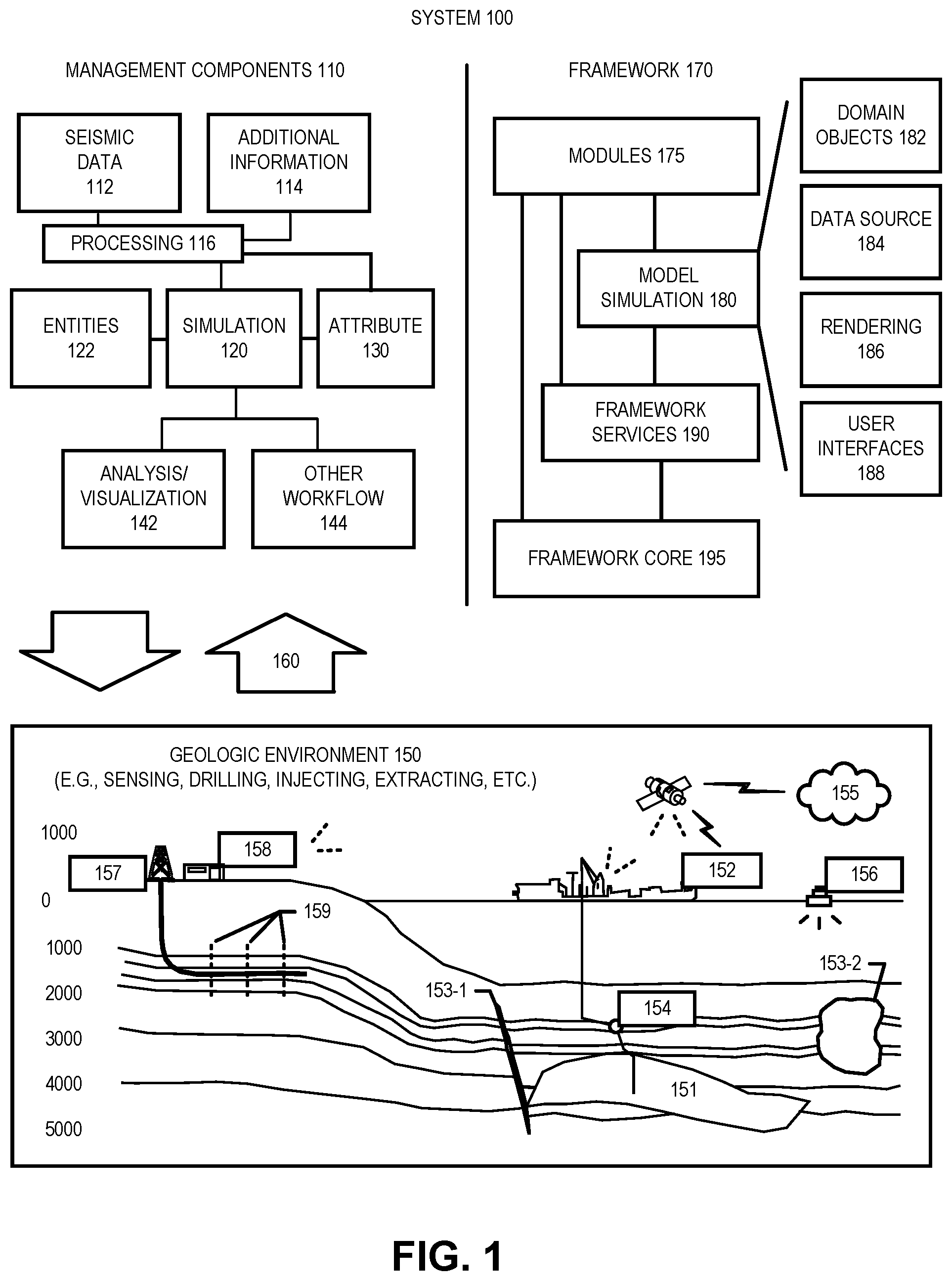 Patent US12147403 — Generic rules engine — Figure 1
