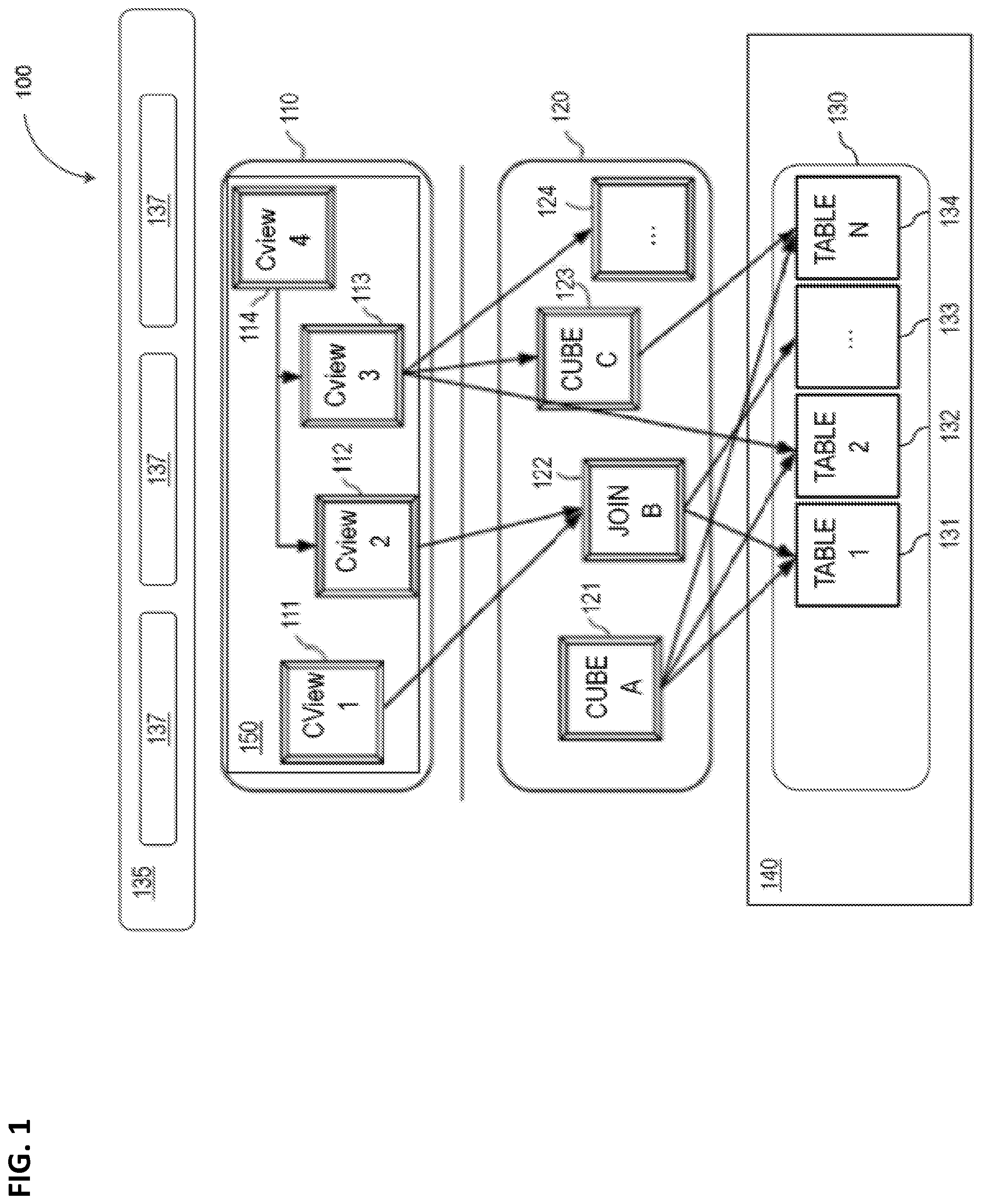 Patent US12147434 Figure 1 – Ranking filter algorithms