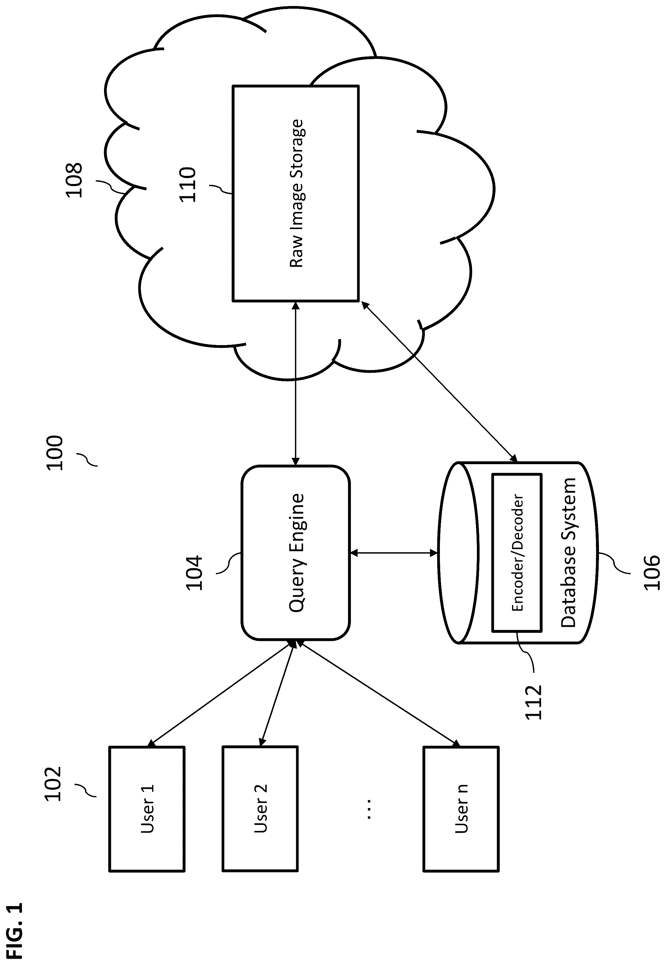 Patent US12147468 — On-demand variable feature extraction in database environments — Figure 1