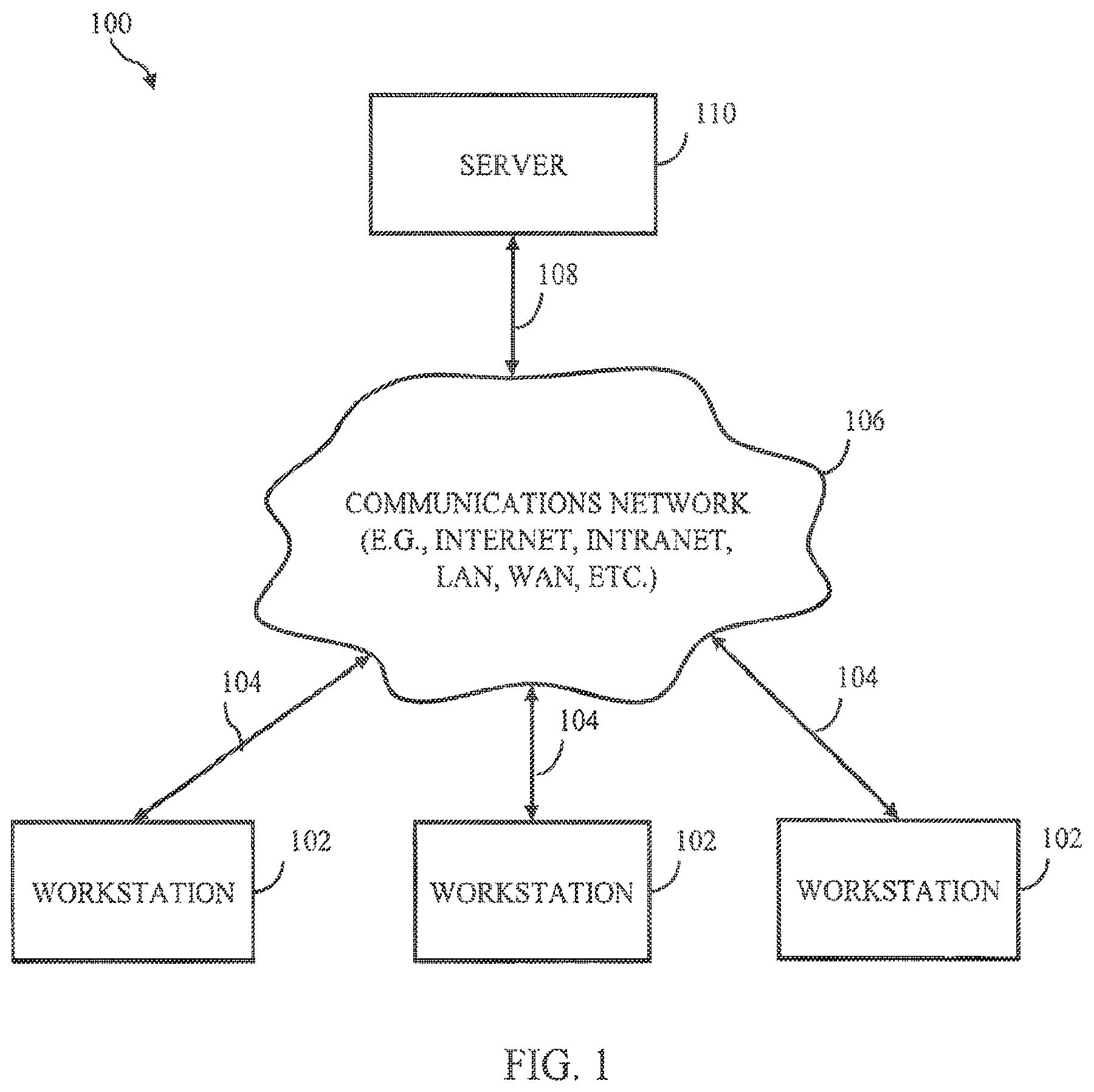 Patent US12147478 — Systems and methods for enhanced information visualization — Figure 1