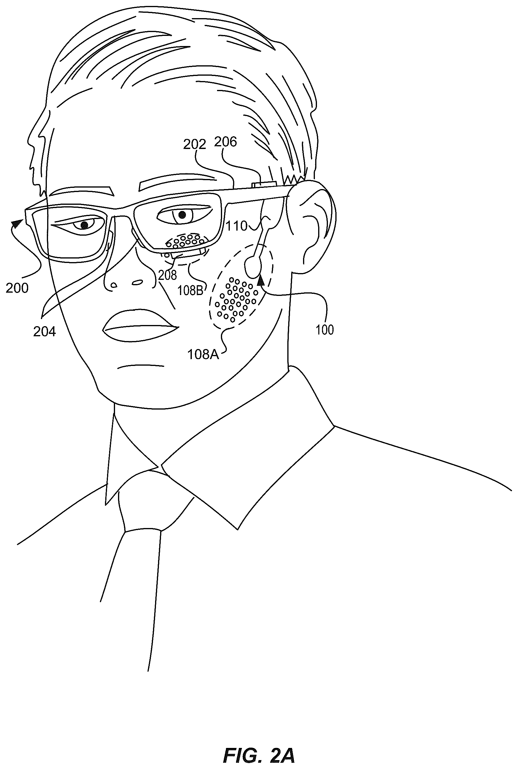 Patent US12147521 Figure 2 – Threshold facial micromovement intensity triggers interpretation