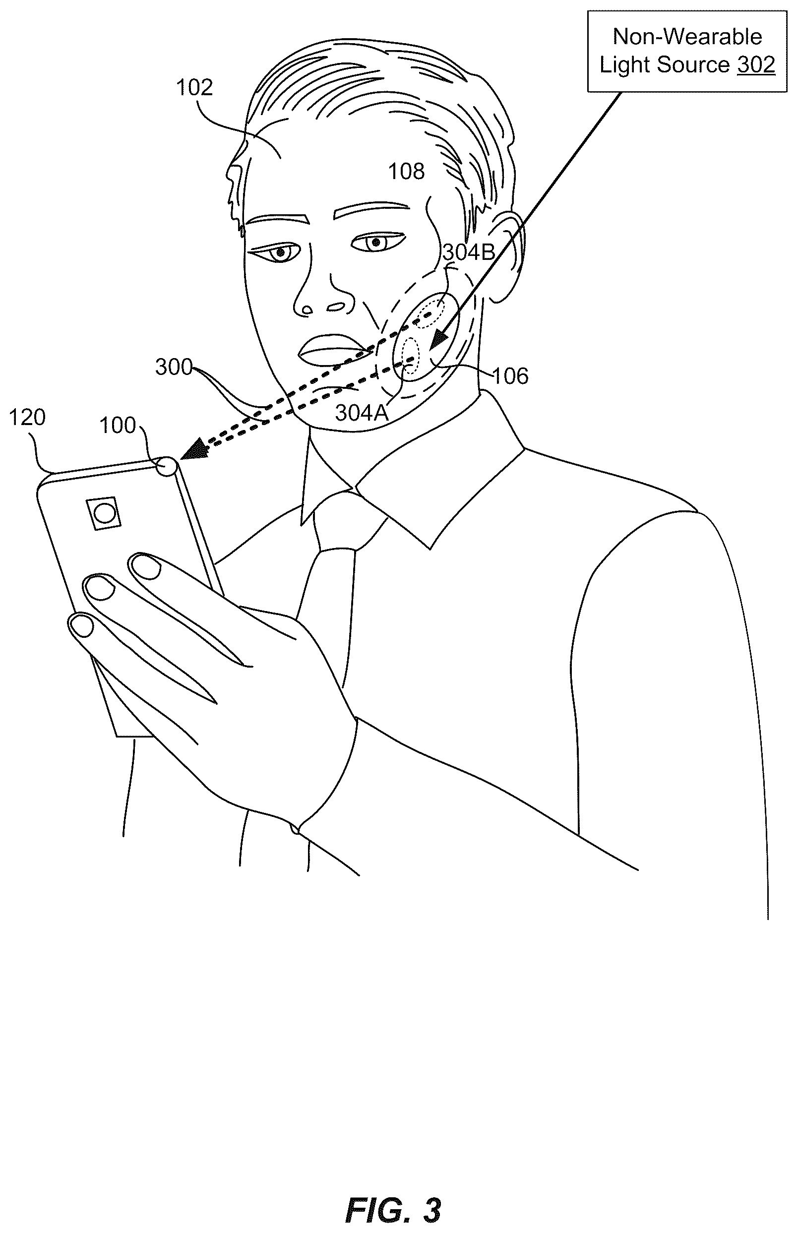 Patent US12147521 Figure 4 – Threshold facial micromovement intensity triggers interpretation