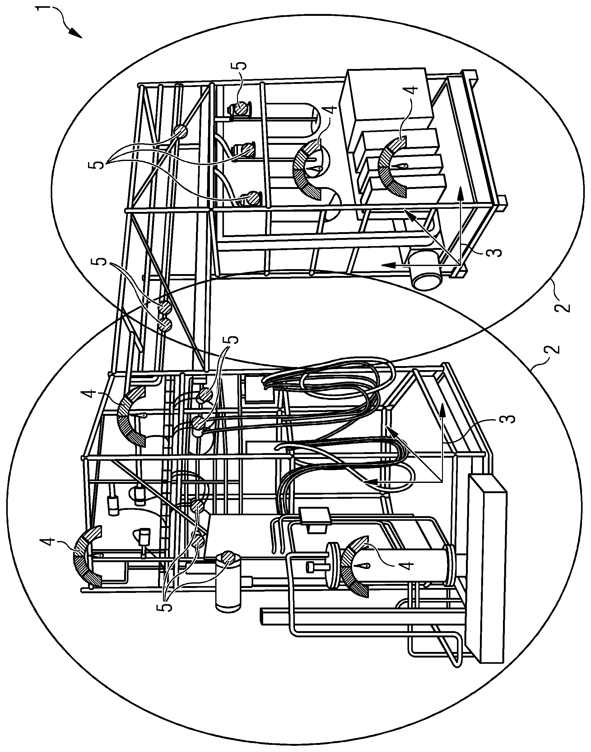 Patent US12147590 — Aligning and augmenting a partial subspace of a physical infrastructure with at least one information element — Figure 1