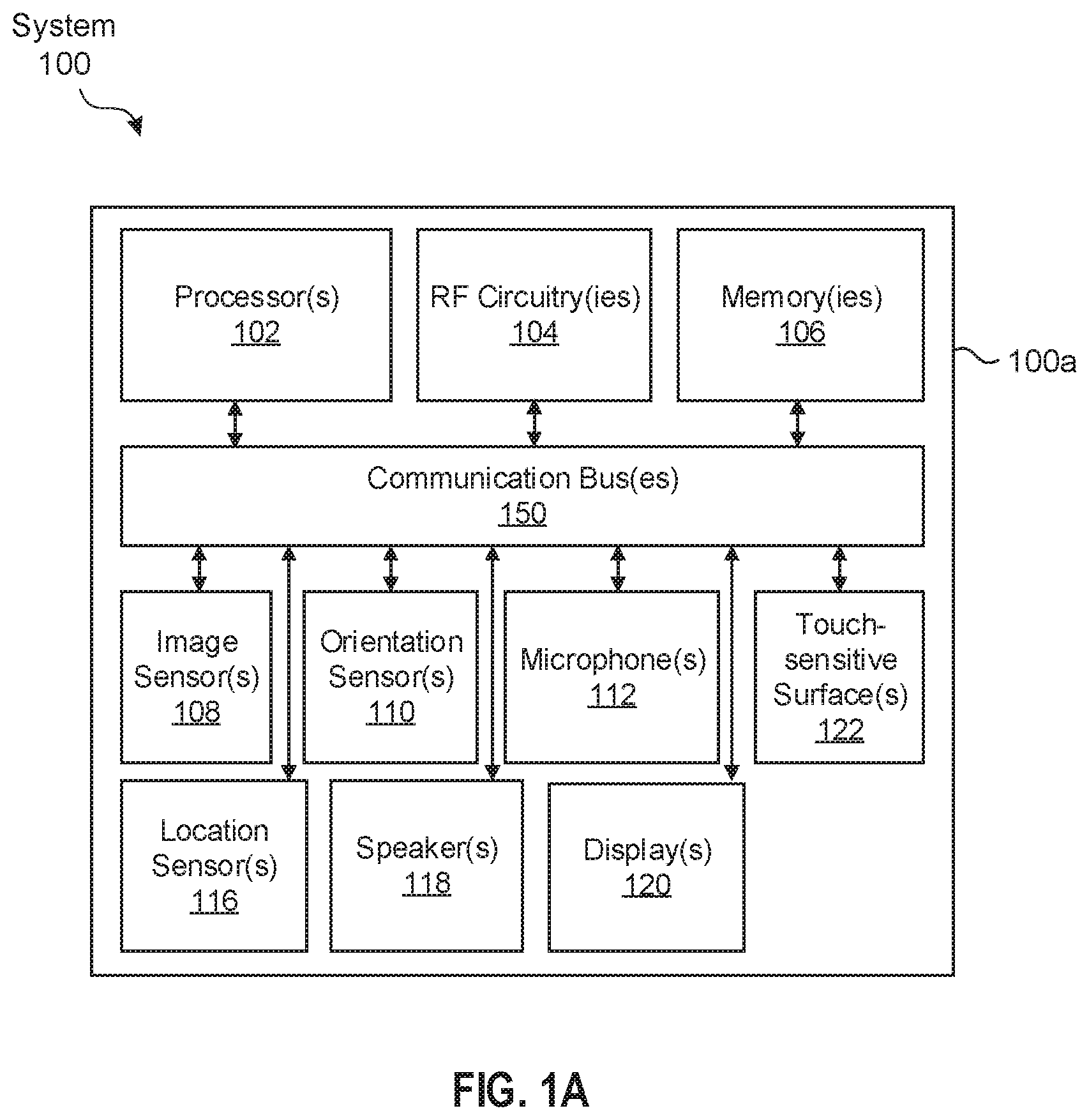 Patent US12147607 — Transitioning between environments — Figure 1