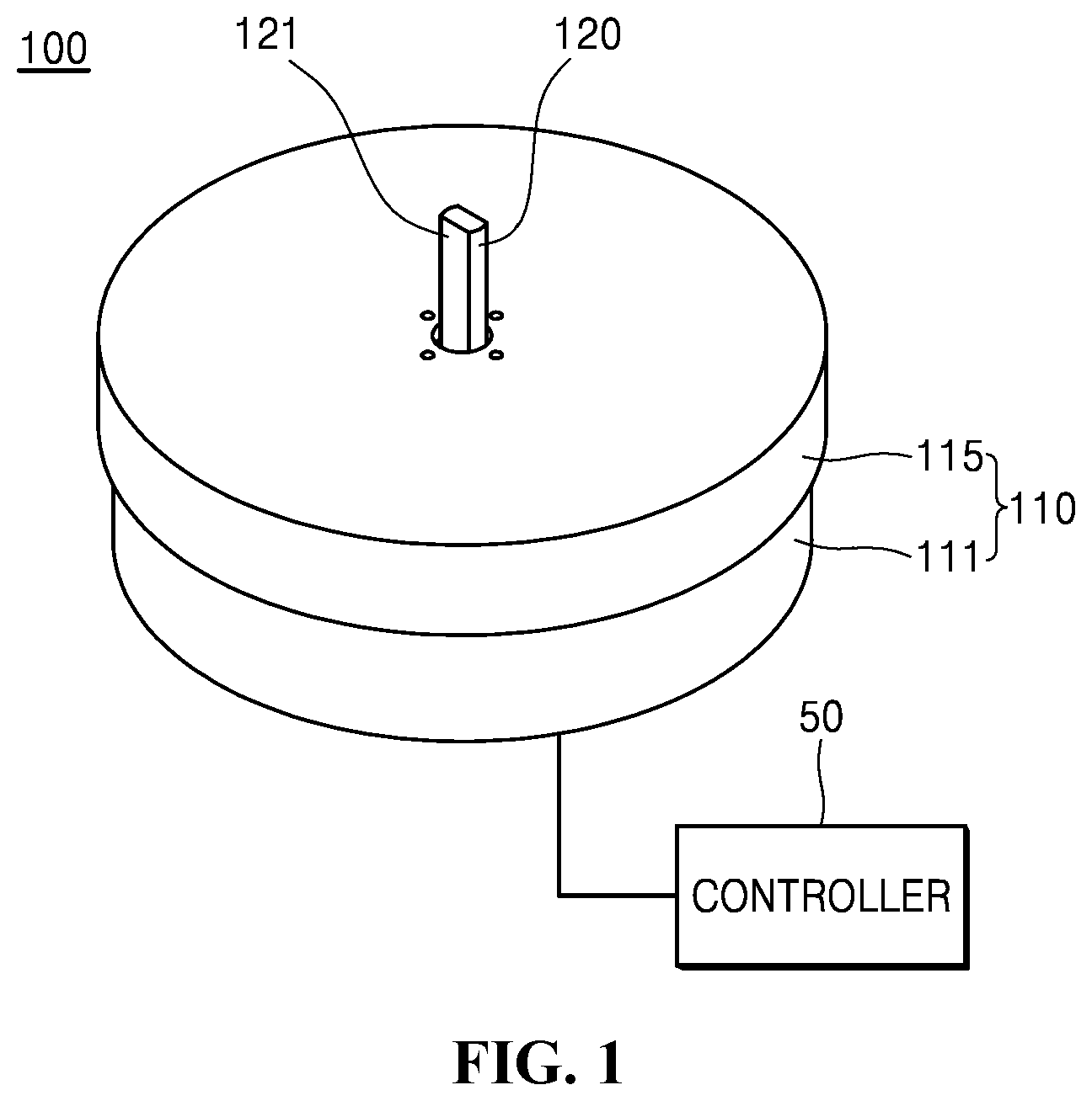 Patent US12147619 — Method of evaluating magneto-rheological rotating load device — Figure 1