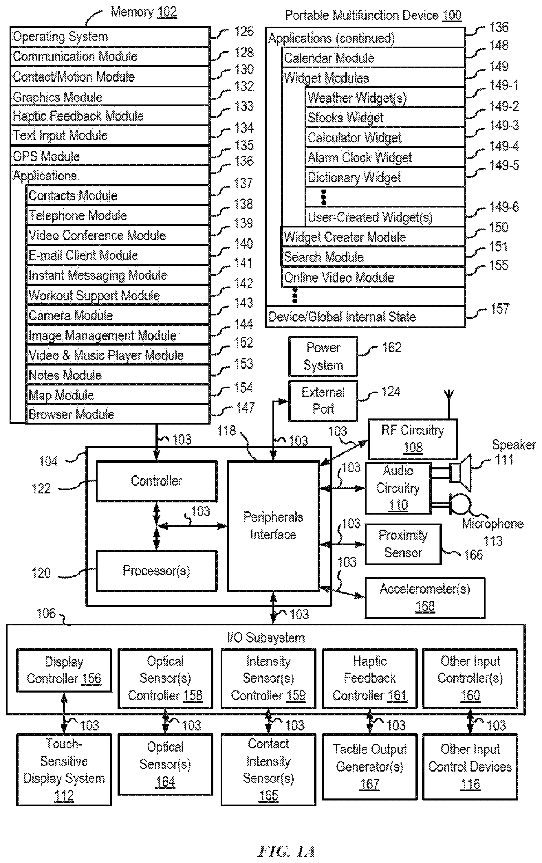 Patent US12147648 — User interfaces for sharing content with other electronic devices — Figure 1