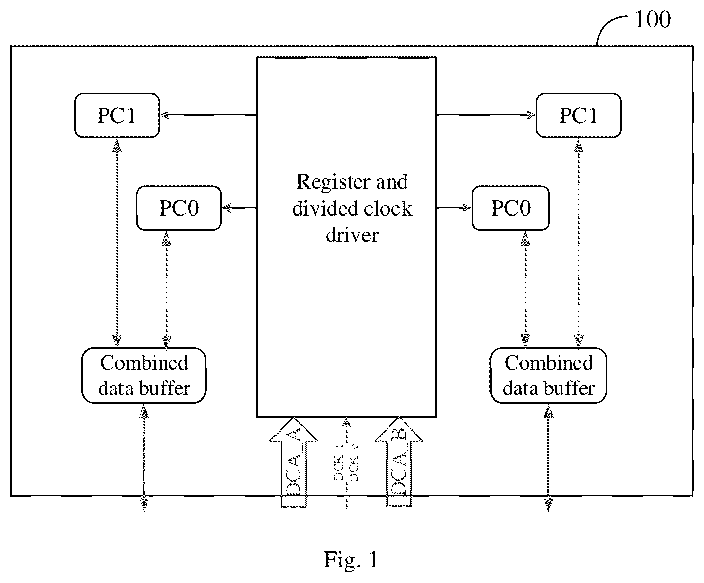 Patent US12147713 — High-bandwidth DDR DIMM, memory system, and operation method thereof — Figure 1
