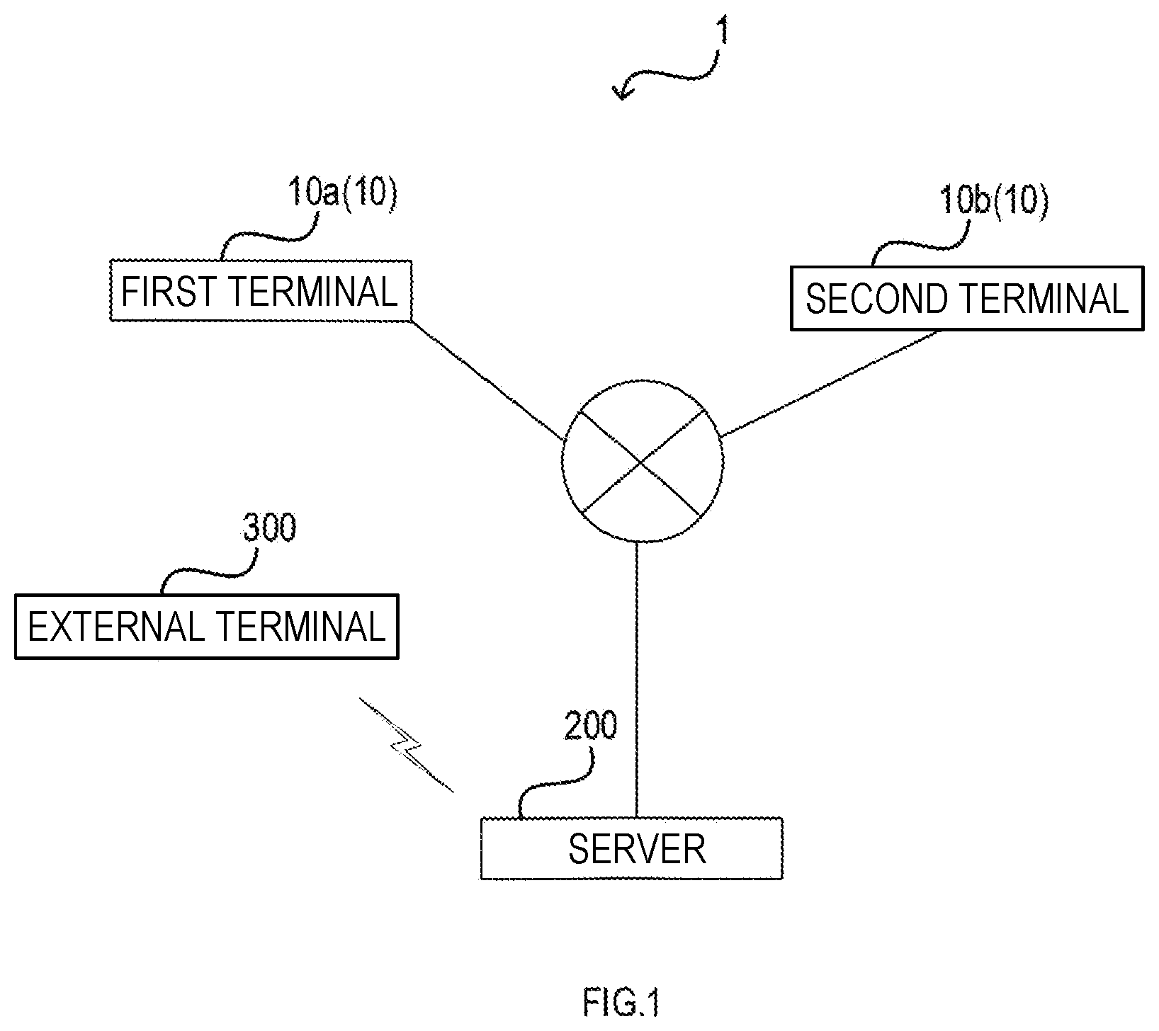 Patent US12147723 — Non-transitory tangible storage device, subtitle display processing device, and server — Figure 1