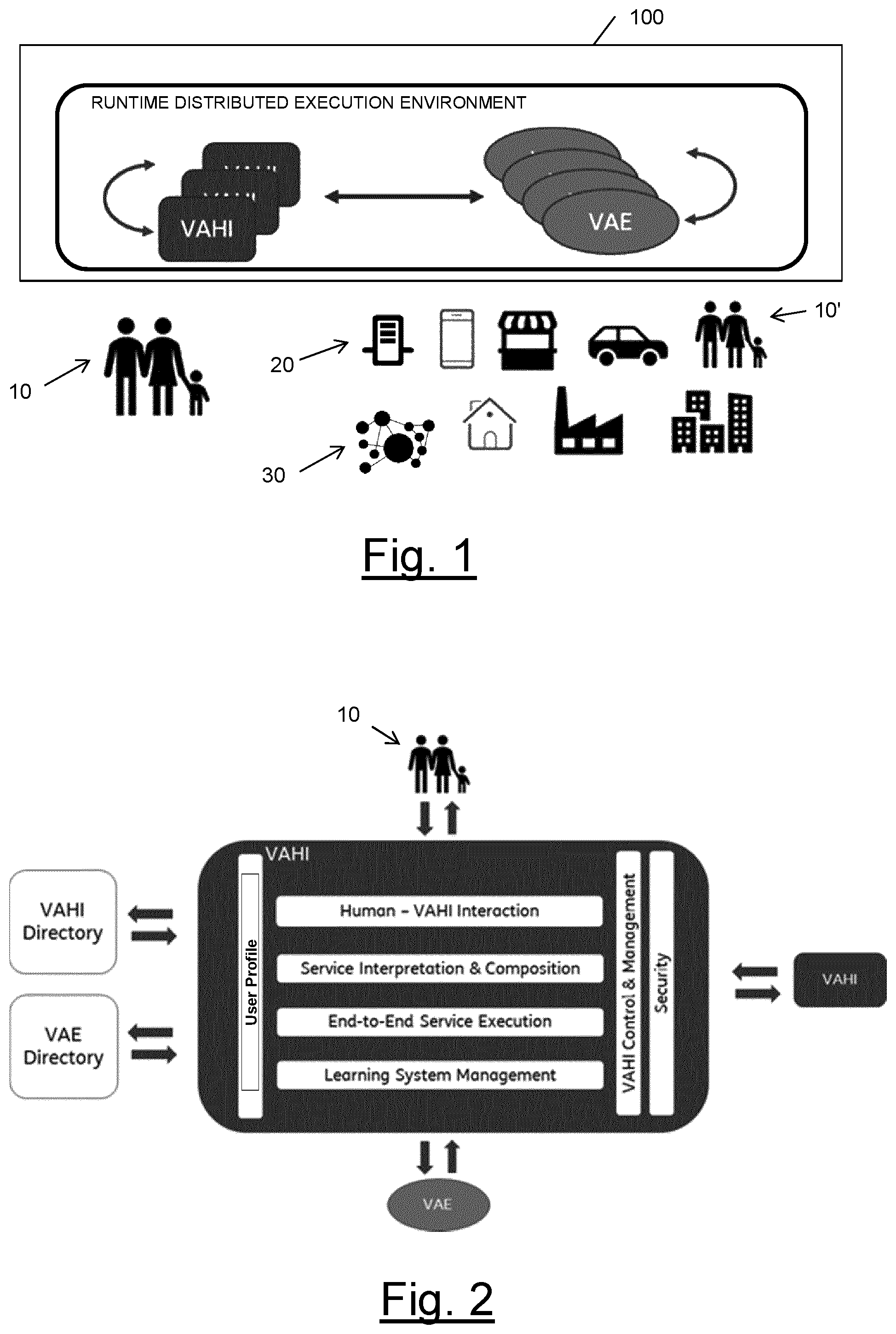 Patent US12147842 — System for providing a service — Figure 1