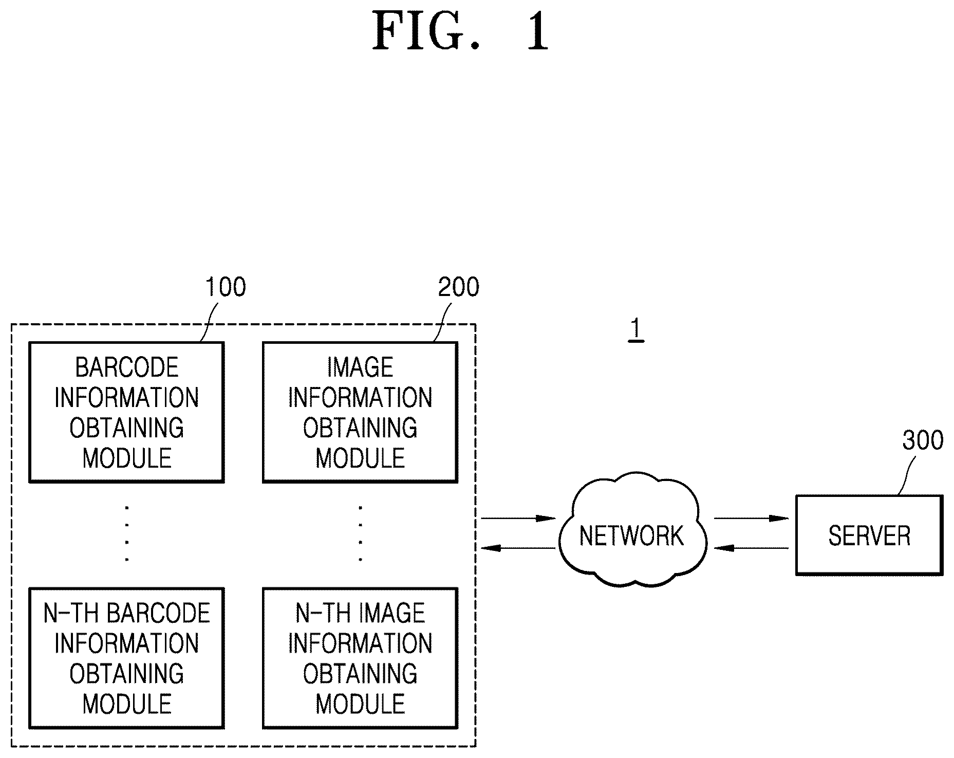 Patent US12147859 — Logistics control system and method by using camera — Figure 1