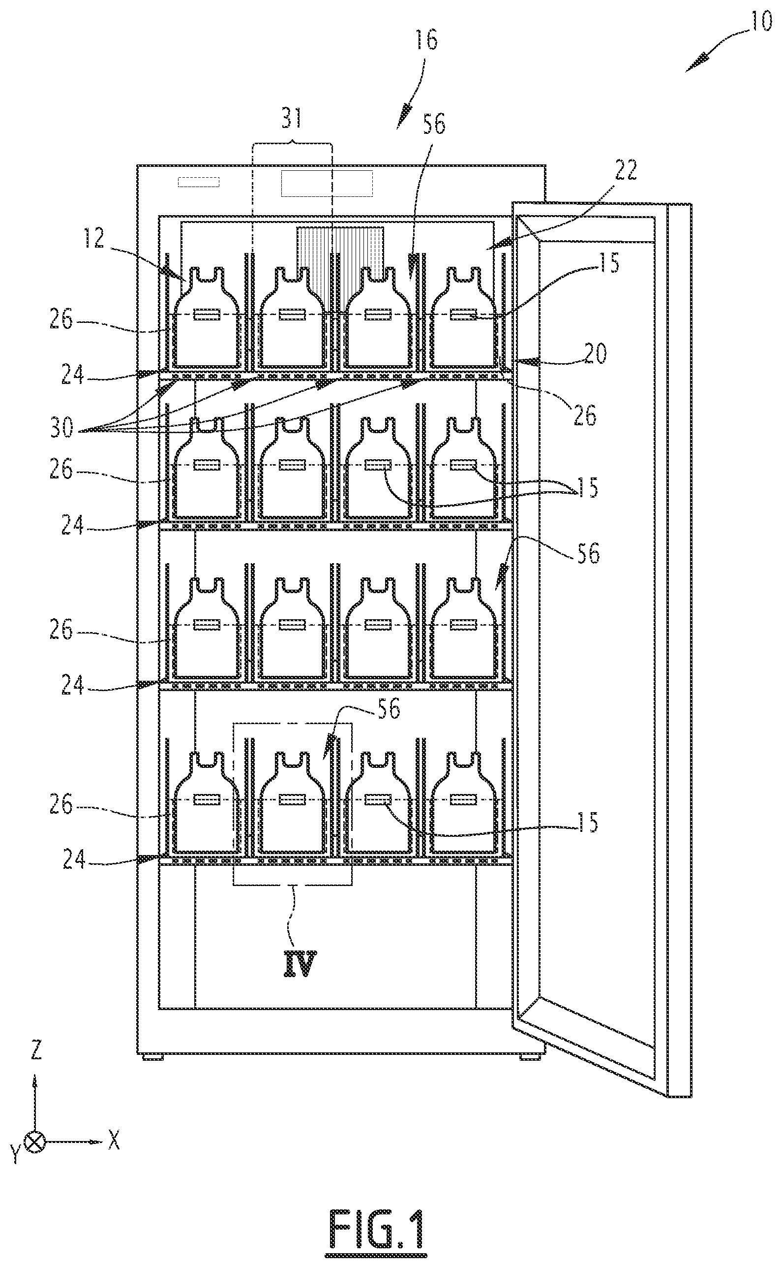Patent US12147867 — Wireless communication device, storage facility and communication method — Figure 1