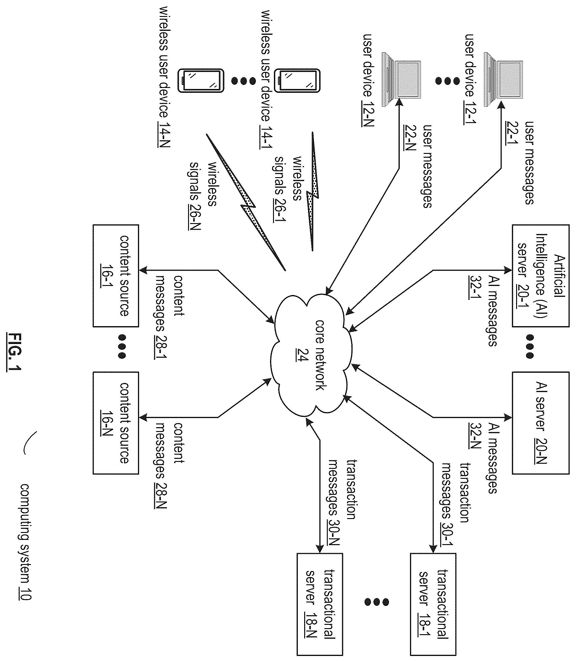Patent US12147908 Figure 1 – Processing a contradiction in a knowledge database