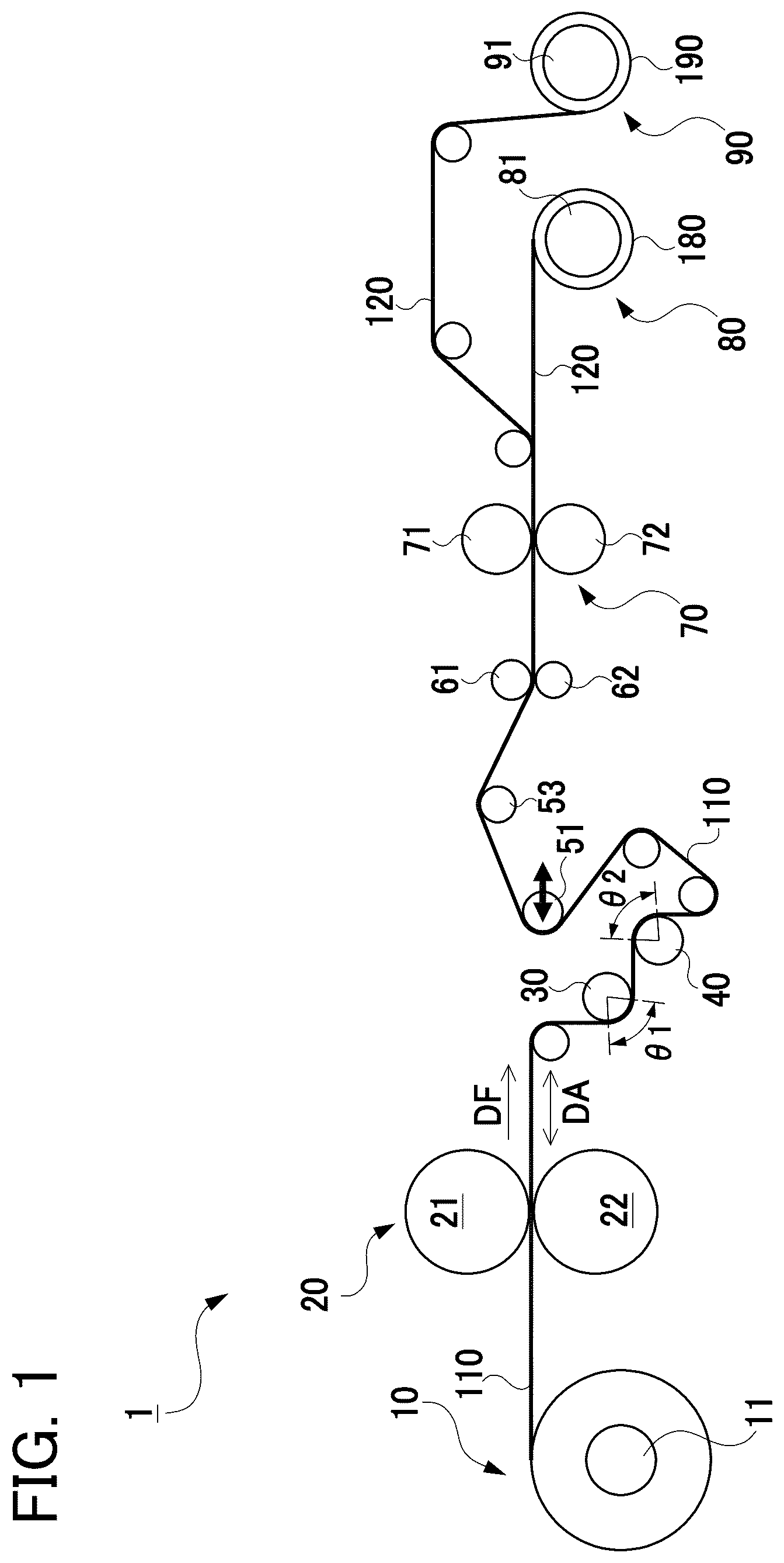 Patent US12155042 — Producing method of power storage device — Figure 1