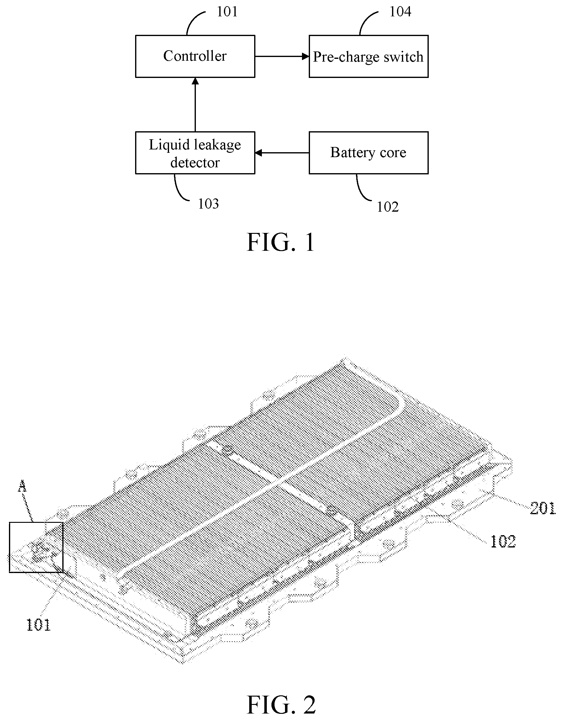 Patent US12155044 Figure 1 – Battery pack, method for controlling a battery pack, and vehicle