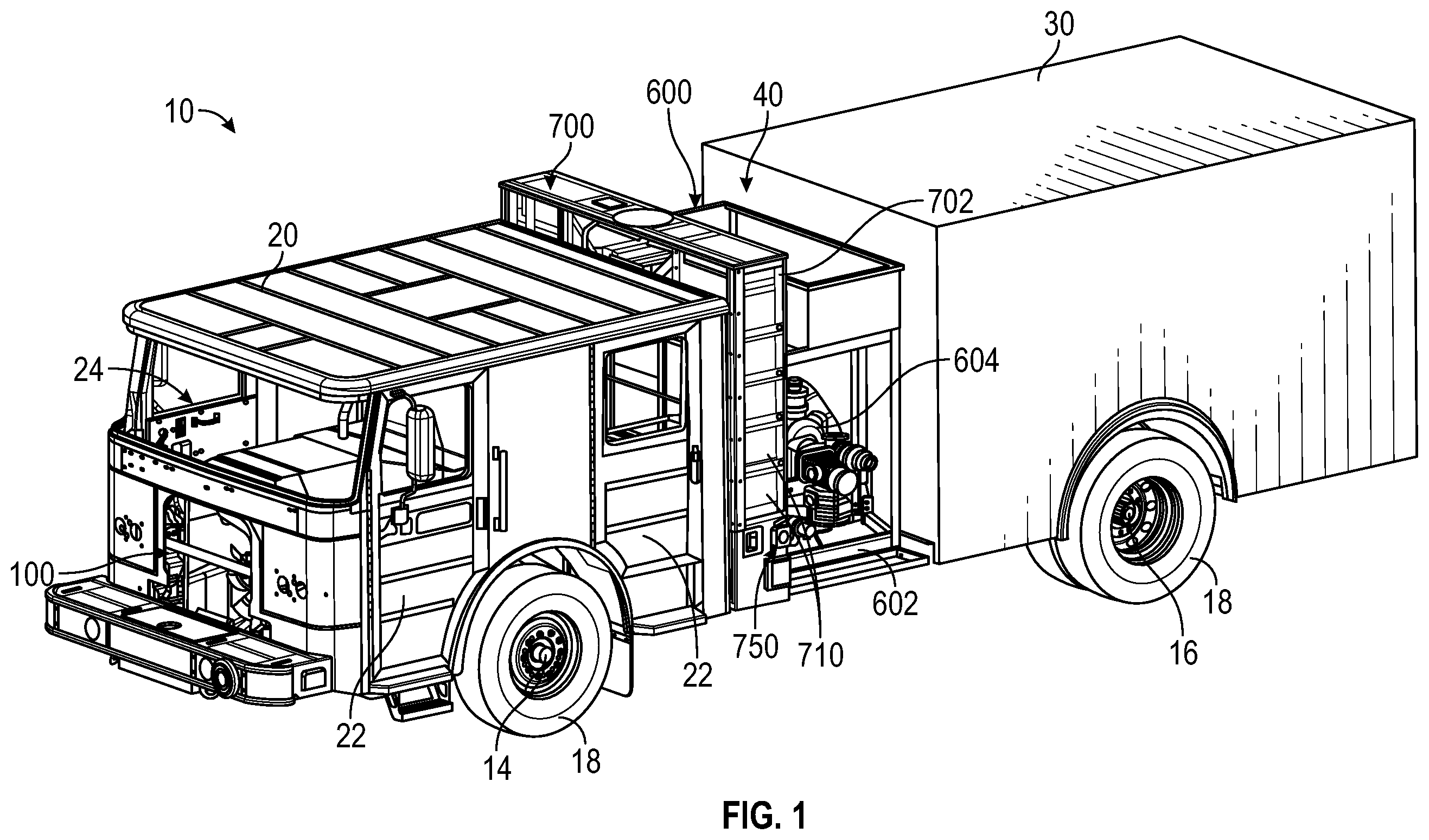 Patent US12155049 Figure 1 – Systems and methods for battery thermal management on a vehicle