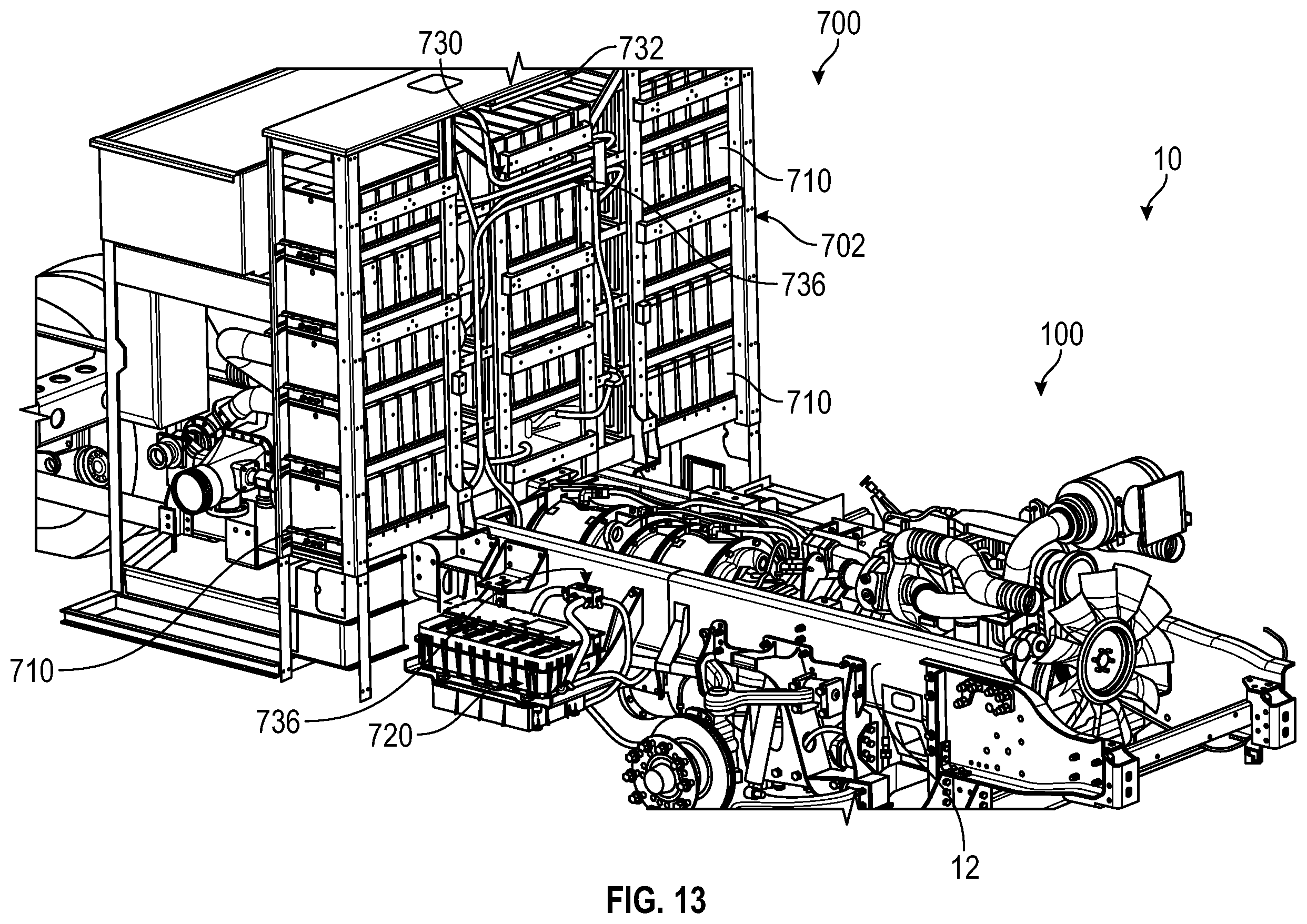 Patent US12155049 Figure 13 – Systems and methods for battery thermal management on a vehicle