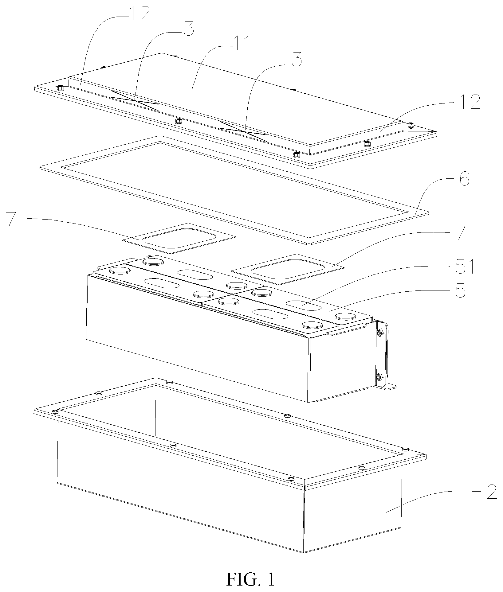 Patent US12155085 — Battery pack — Figure 1