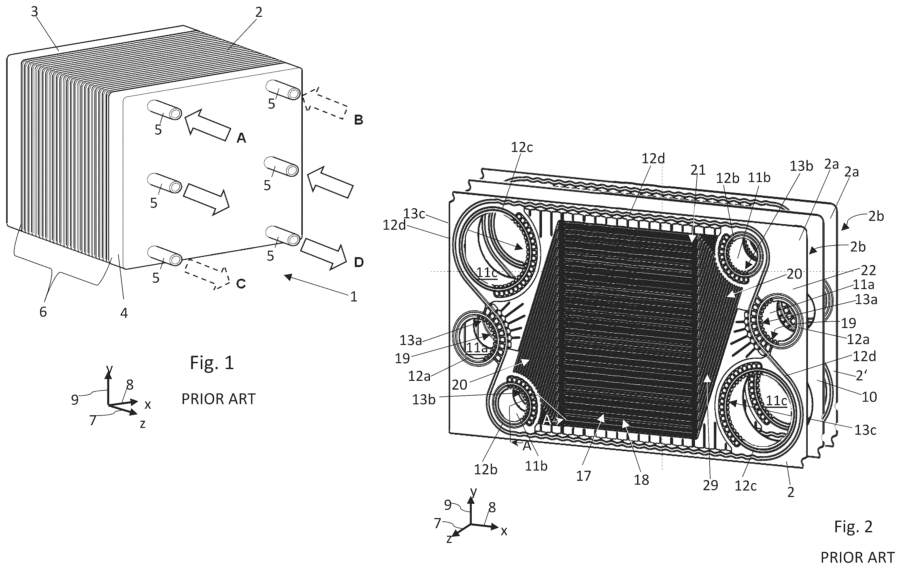 Patent US12155095 — Terminal bipolar plate for an electrochemical system, plate assembly, and electrochemical system — Figure 1