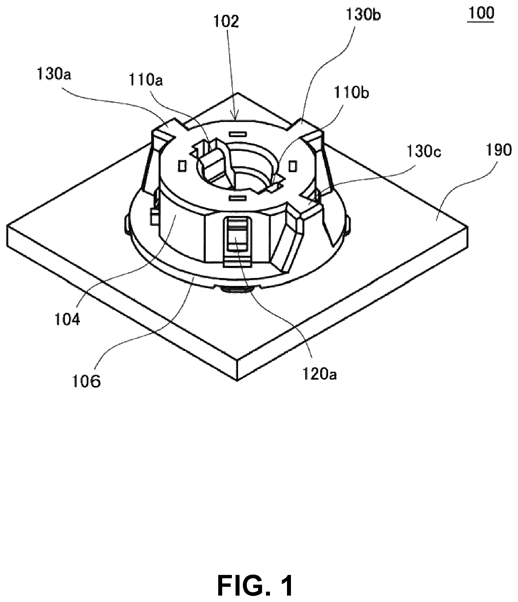 Patent US12155139 Figure 1 – Electrical connector