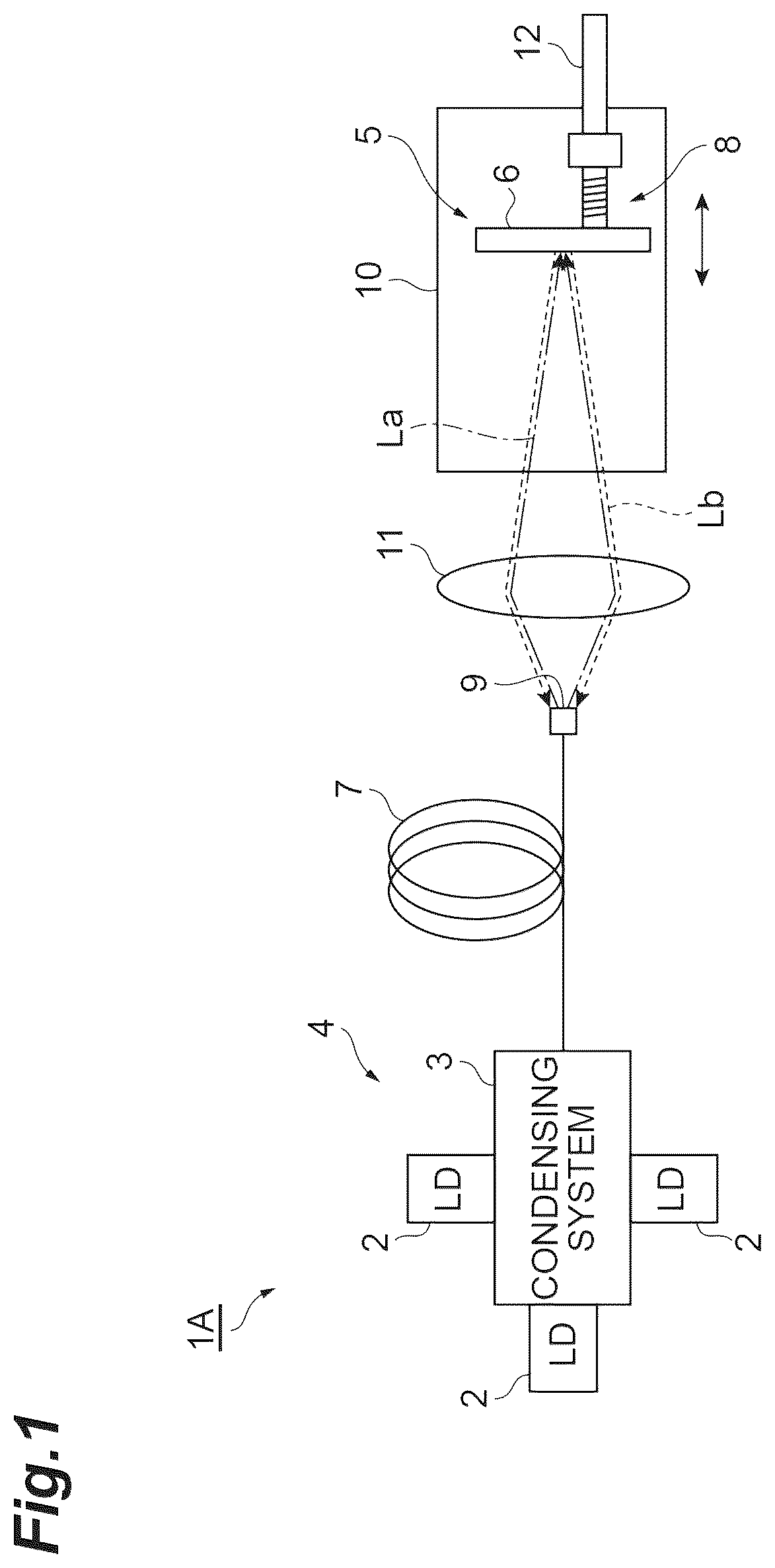 Patent US12155177 — External resonator-type semiconductor laser device — Figure 1