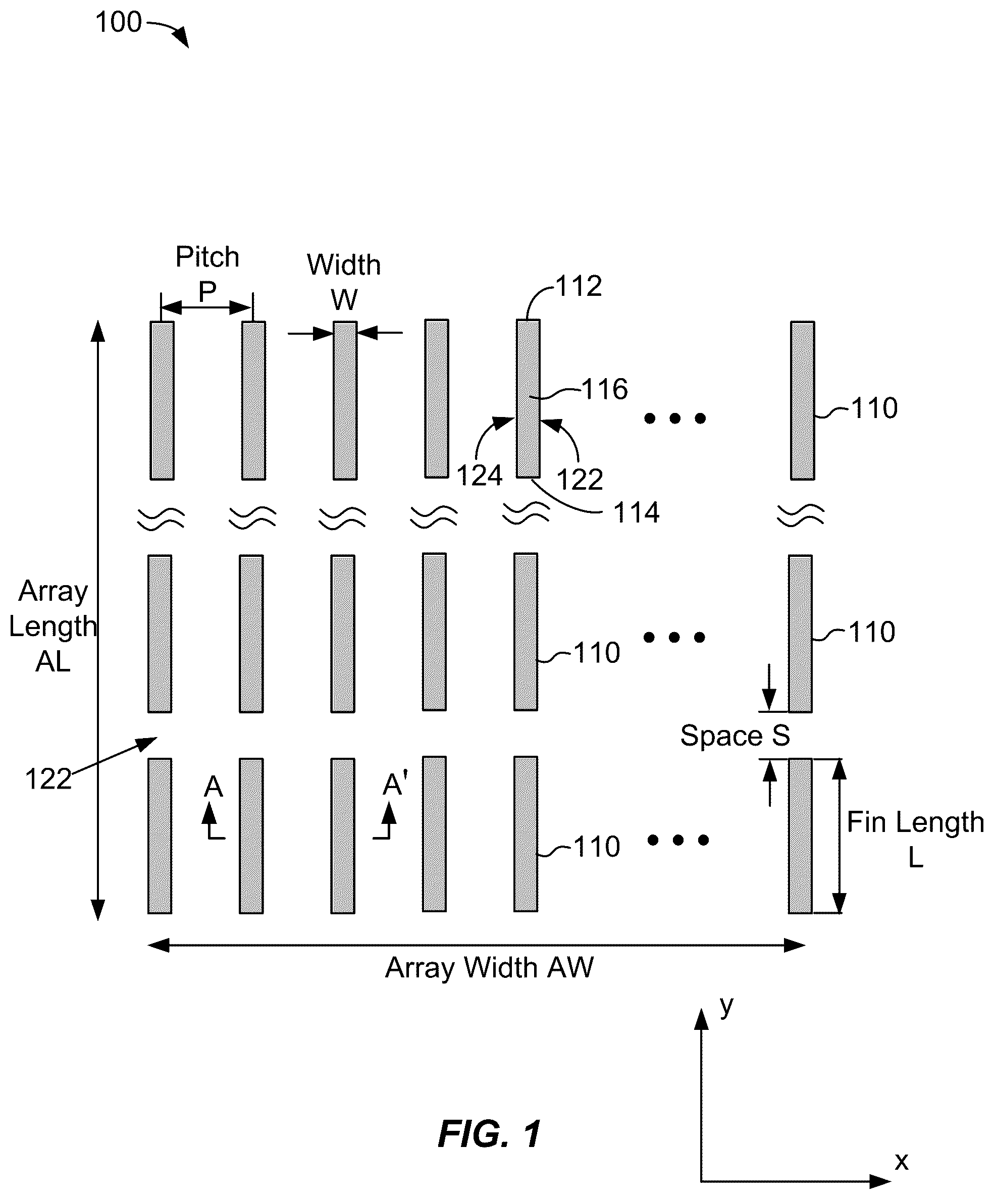 Patent US12155204 — Method and system for fin-based voltage clamp — Figure 1