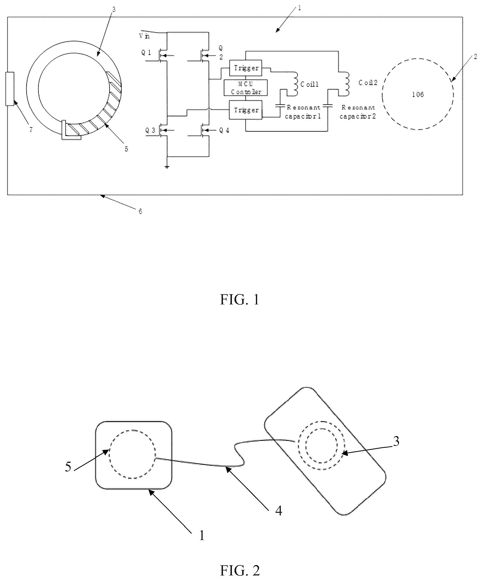 Patent US12155223 — Detachable wireless charger — Figure 1