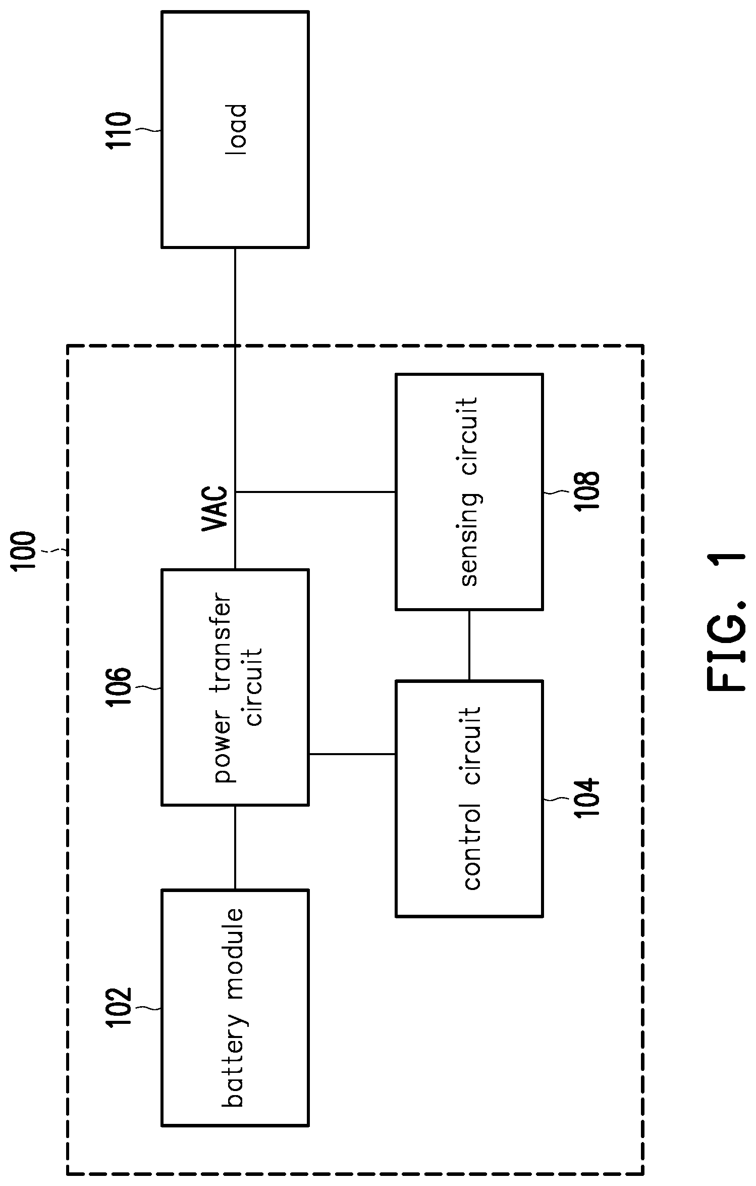 Patent US12155249 — Energy storage device and method thereof for supplying power — Figure 1