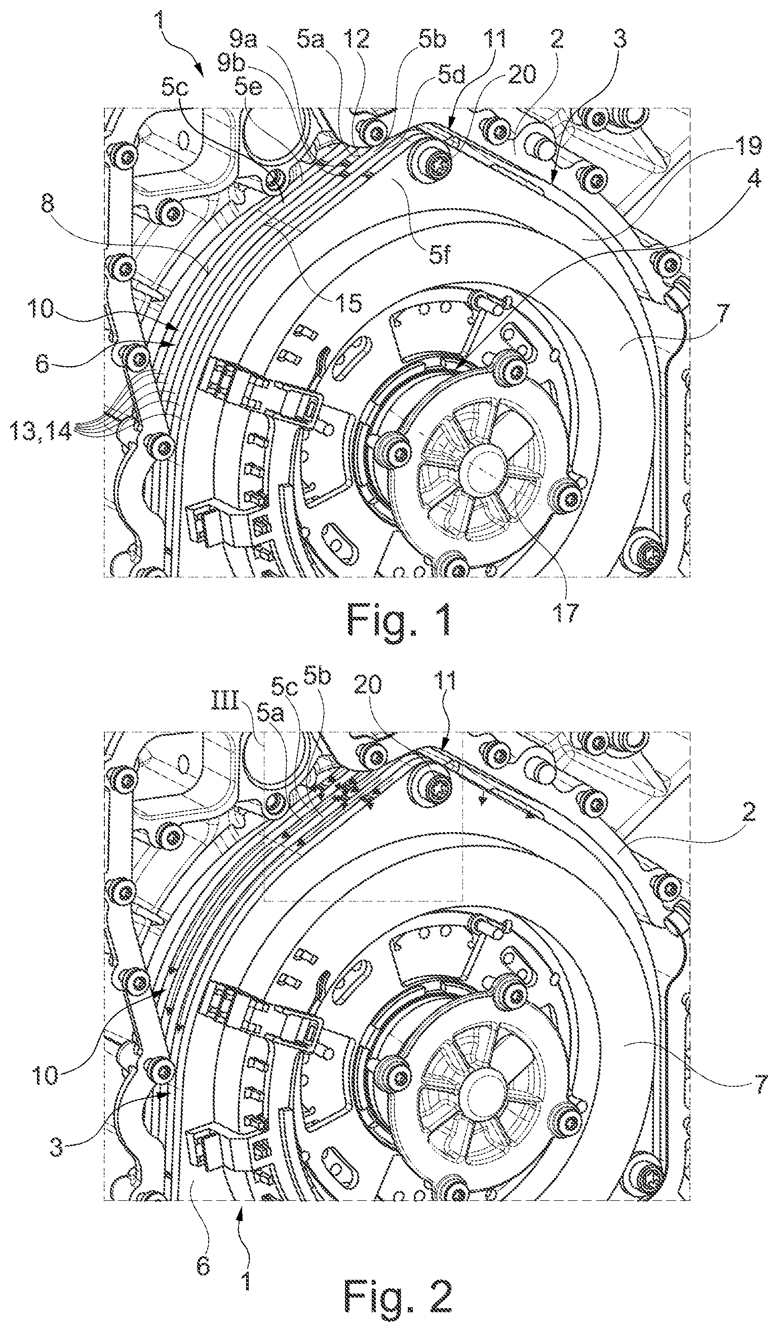 Patent US12155268 — Electrical machine having defined positioning of various recesses in a wet-running stator — Figure 1