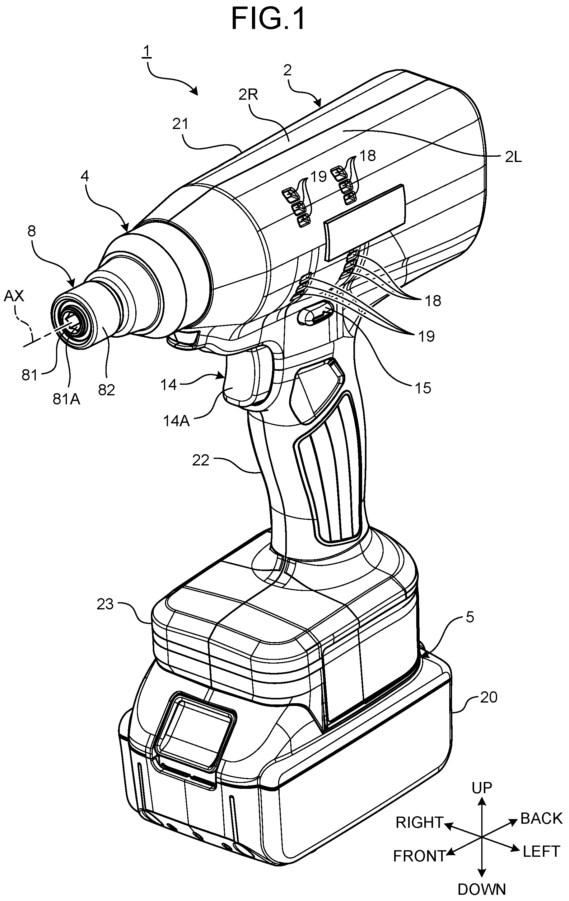 Patent US12155273 Figure 1 – Screwing machine and torque sensor