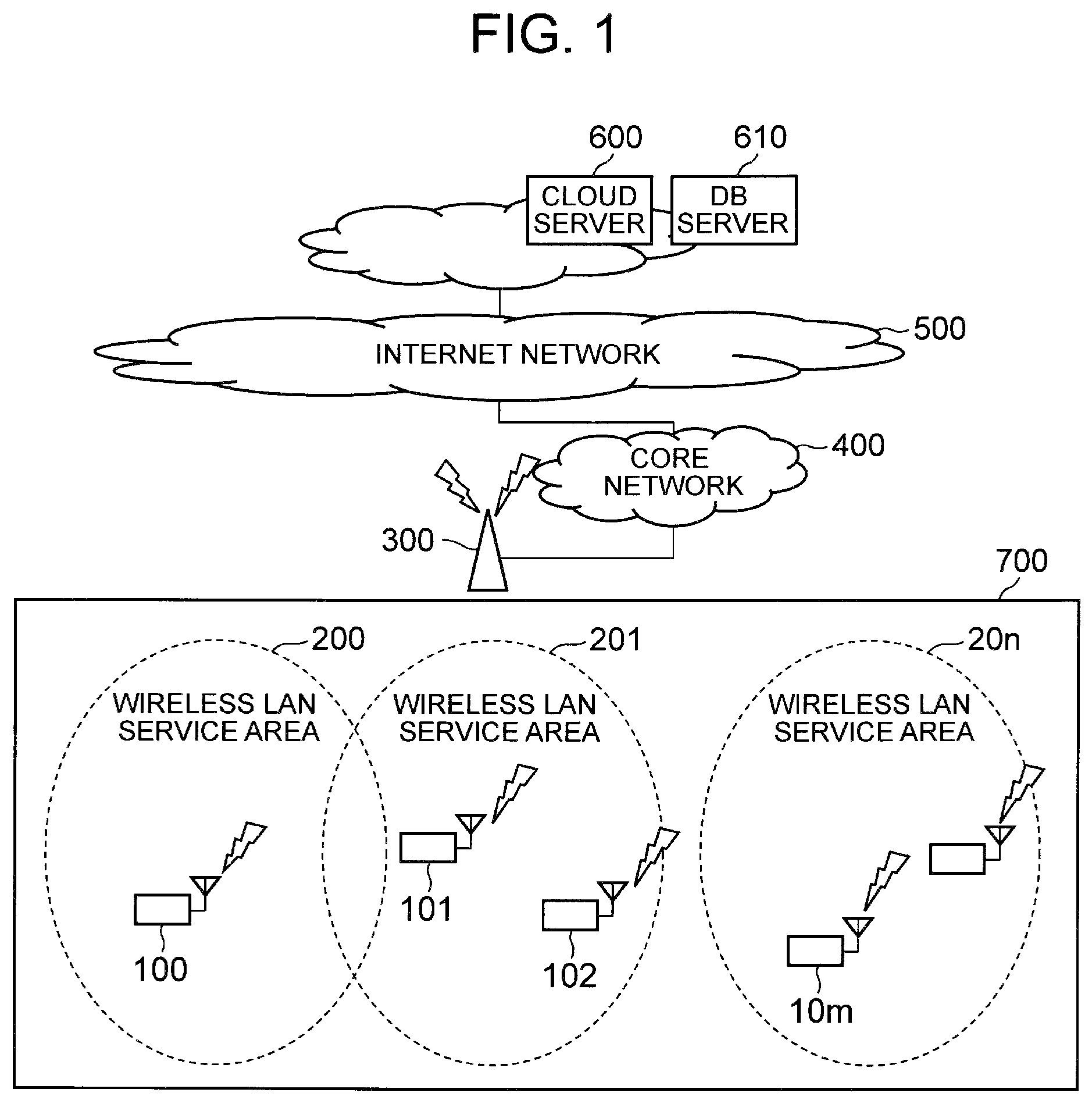 Patent US12155422 Figure 1 – Wireless communication quality visualization system, wireless communication quality visualization device, and measurement apparatus