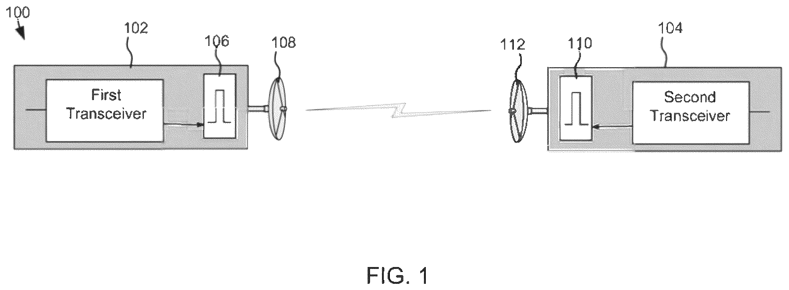 Patent US12155550 — Distributed radio transparent clock over a wireless network — Figure 1