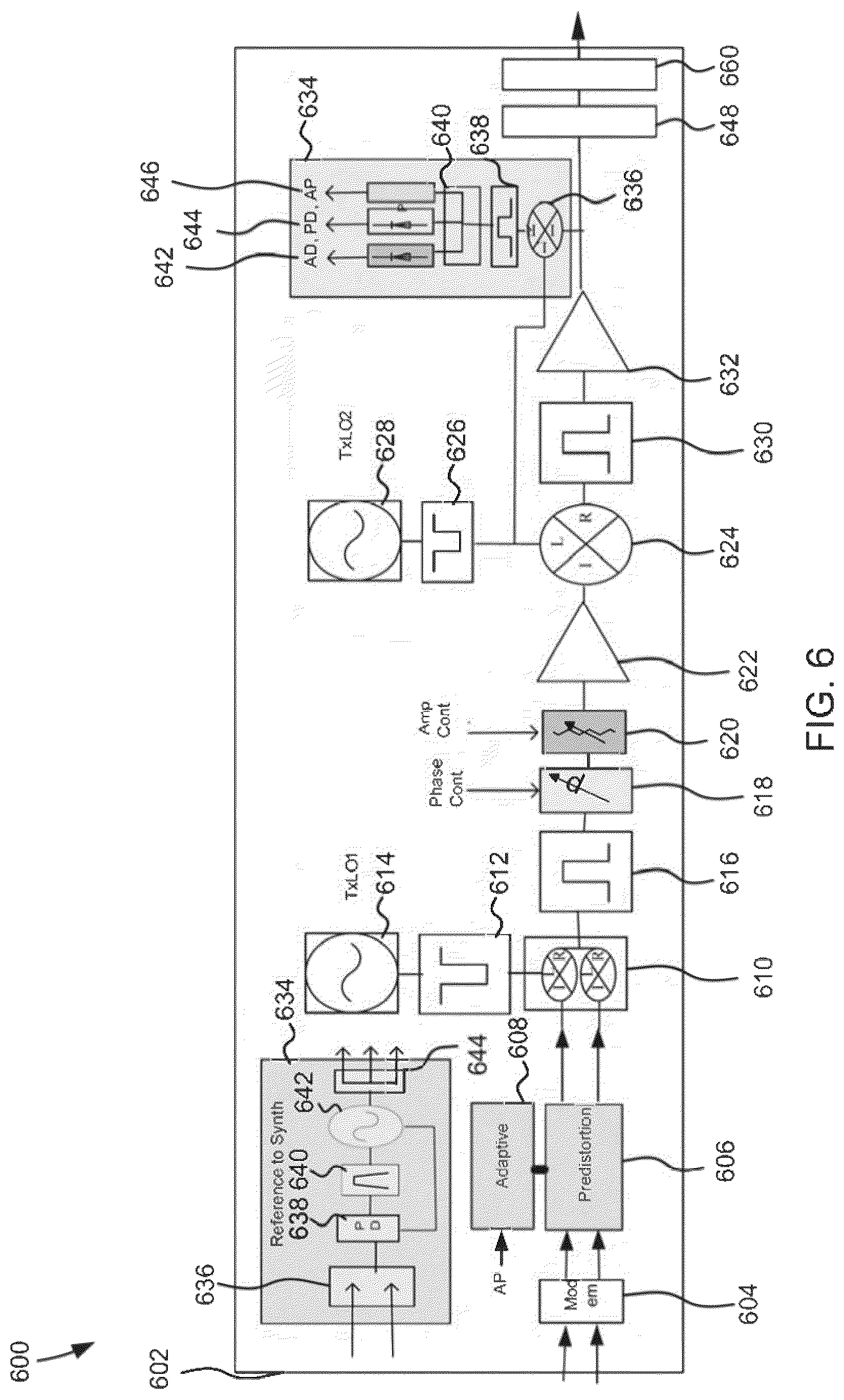 Patent US12155550 Figure 6 – Distributed radio transparent clock over a wireless network